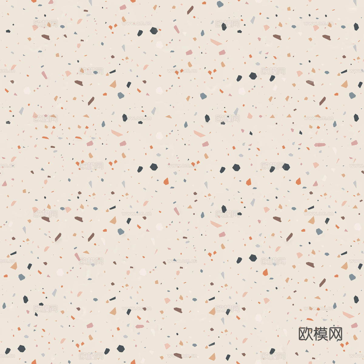 米黄色黄色背景彩色碎石水磨石肌理27