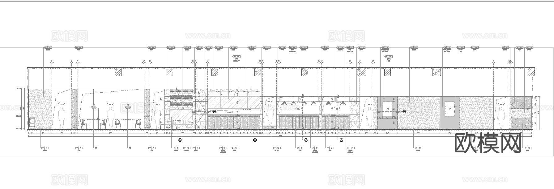 火锅店 串串店 最新全套施工图合集cad施工图