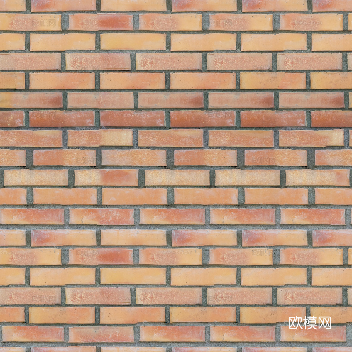 红砖墙面-红砖错缝墙面2099