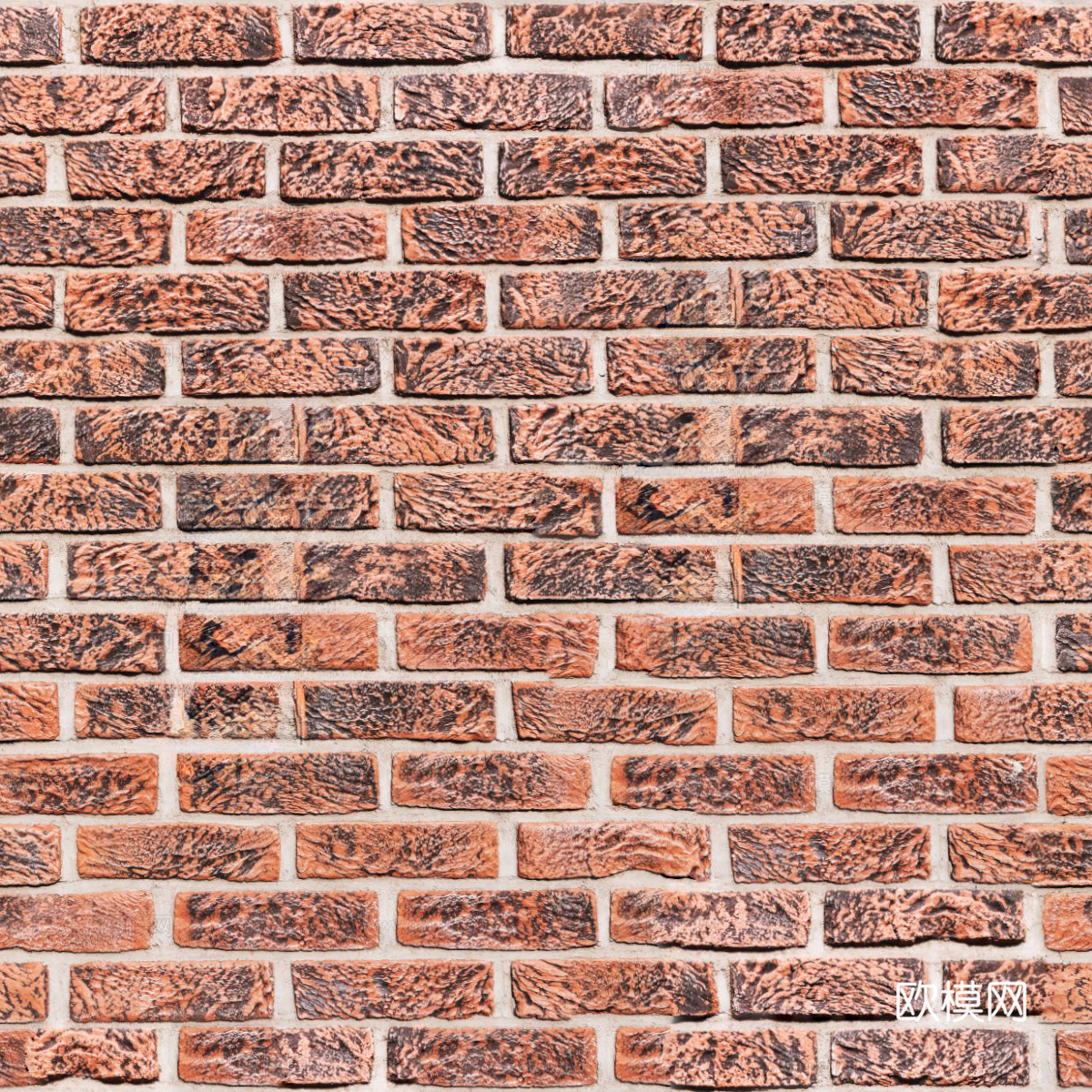 红砖墙面-红砖错缝墙面2067