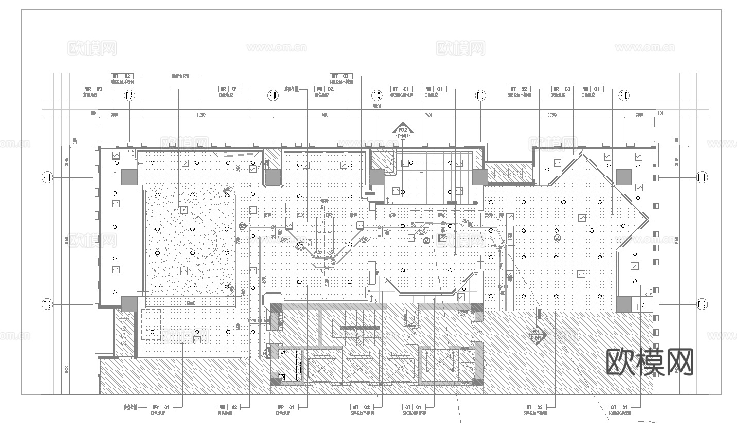 科技展厅 最新全套施工图合集cad施工图