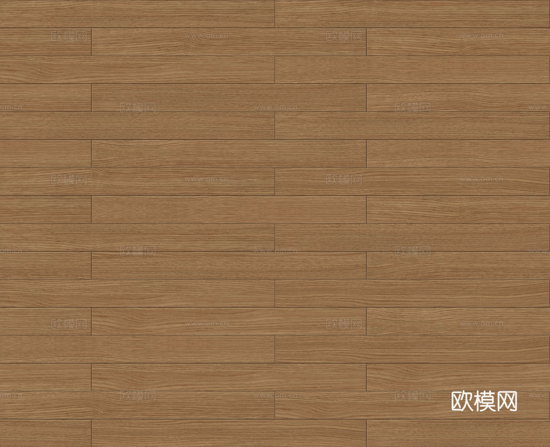 矩形错缝原木色实木地板34