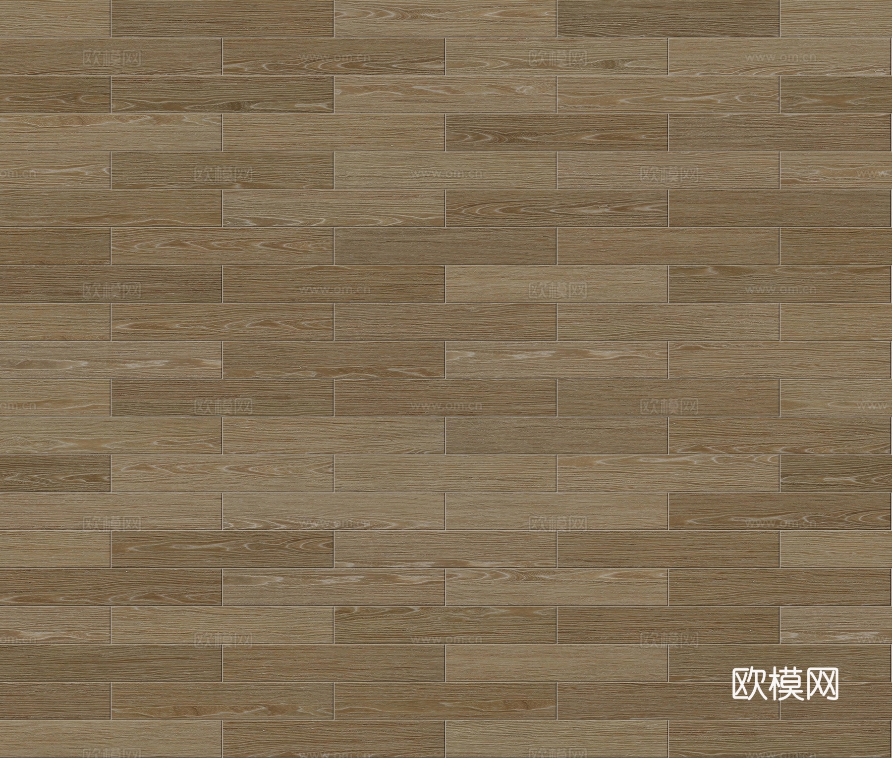 矩形错缝原木色实木地板28