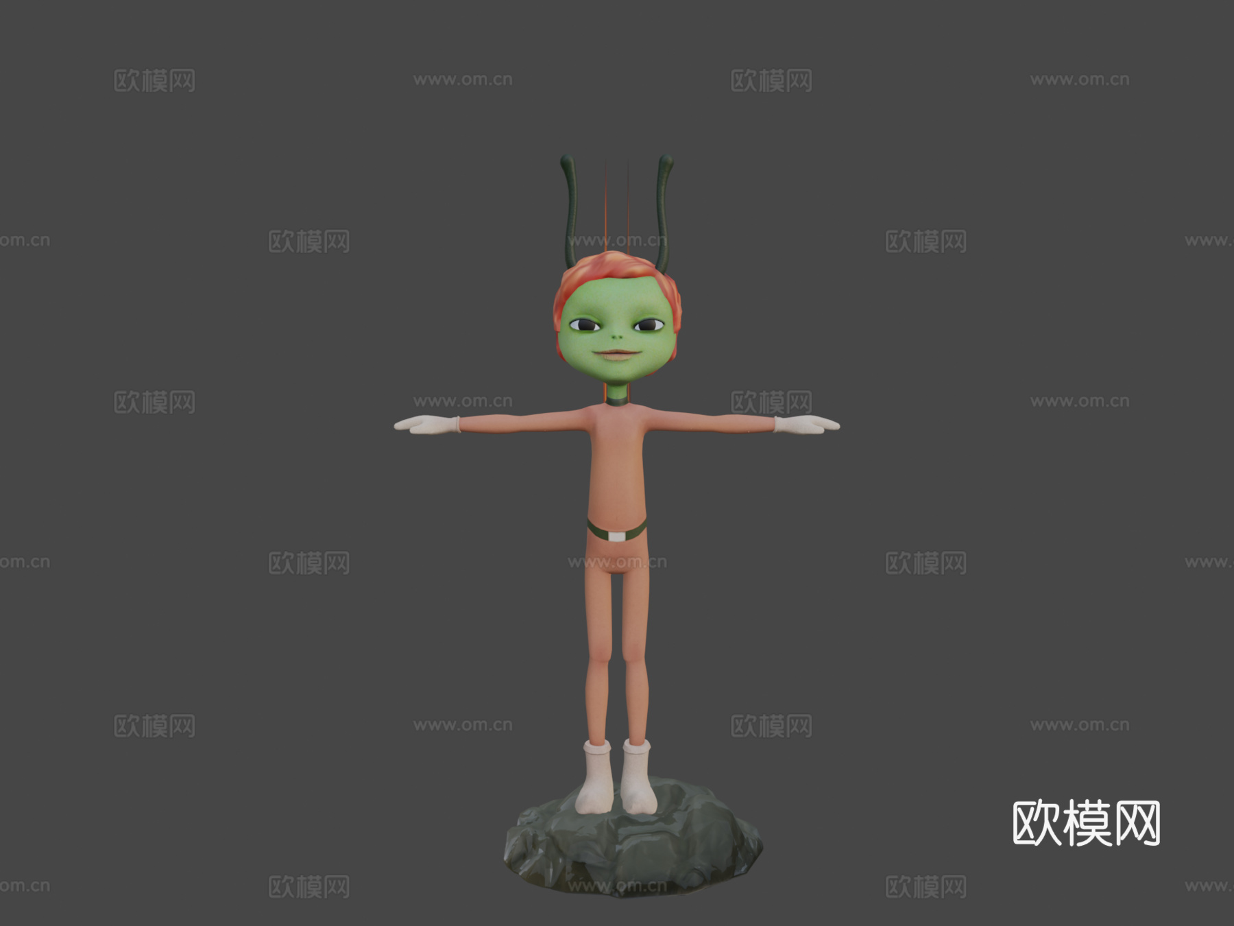 蝴蝶生物3d模型下载（渲染图5）