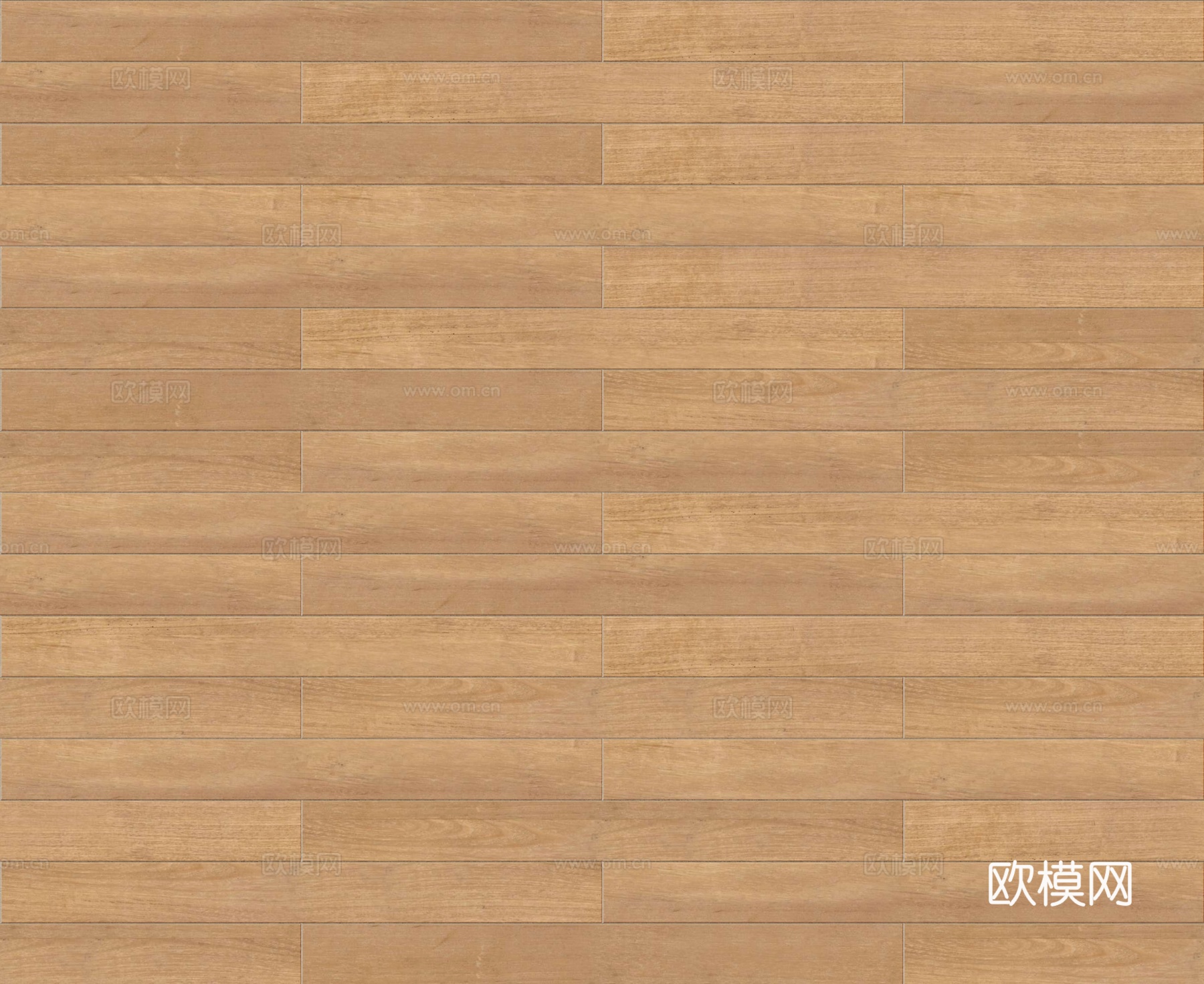 矩形错缝原木色实木地板94下载