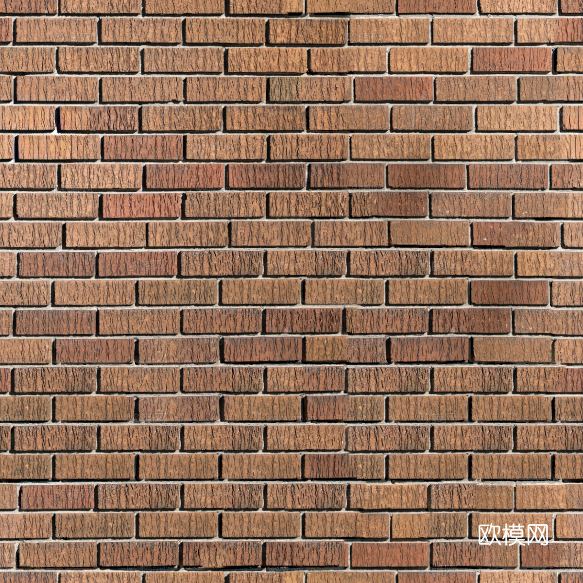 红砖墙面-红砖错缝墙面2089