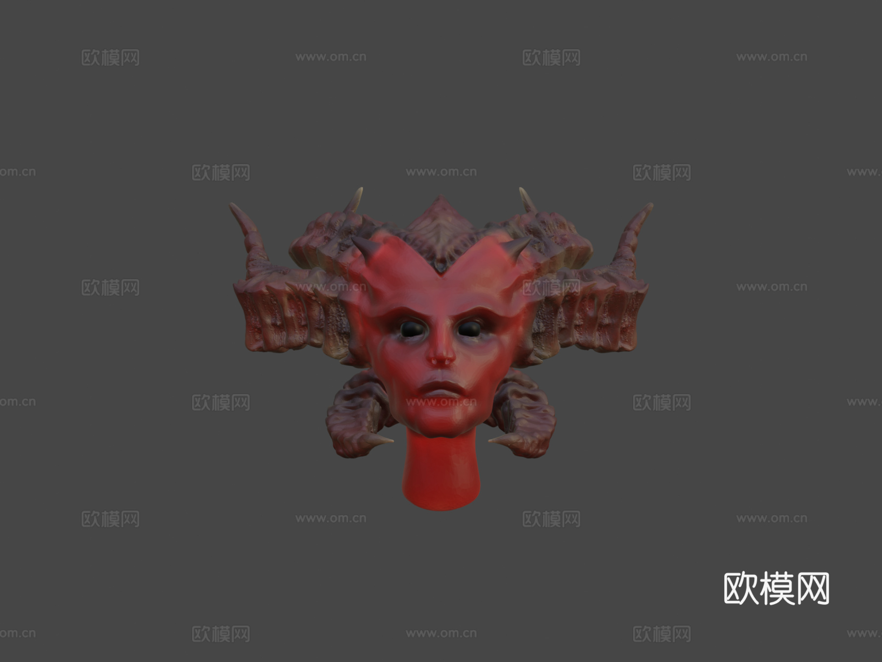 莉莉丝恶魔3d模型下载（渲染图6）