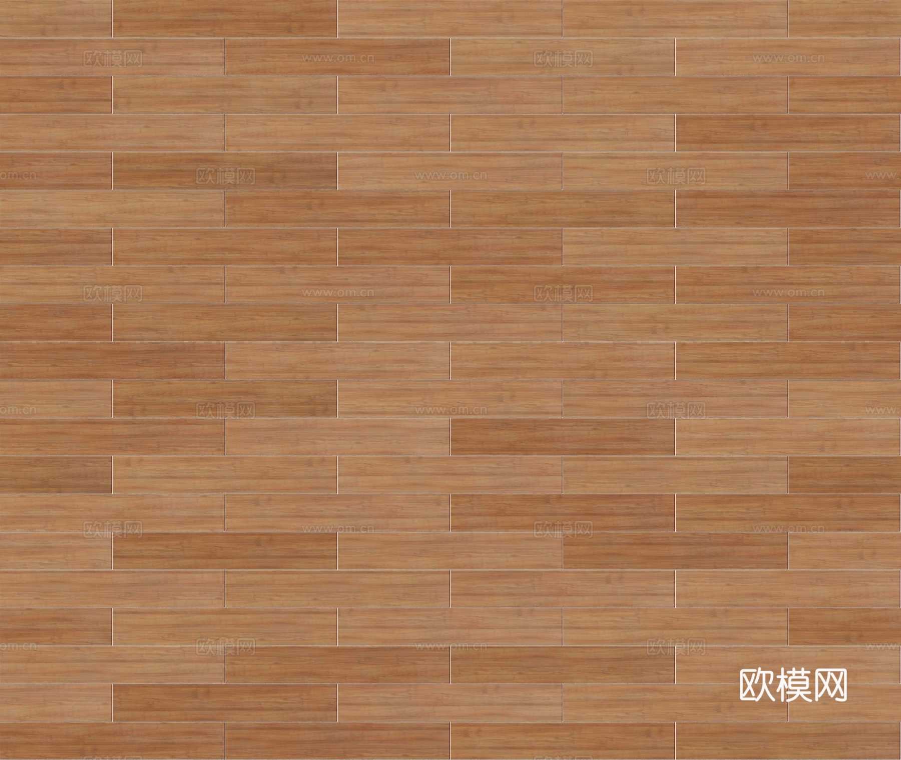 矩形错缝原木色实木地板79