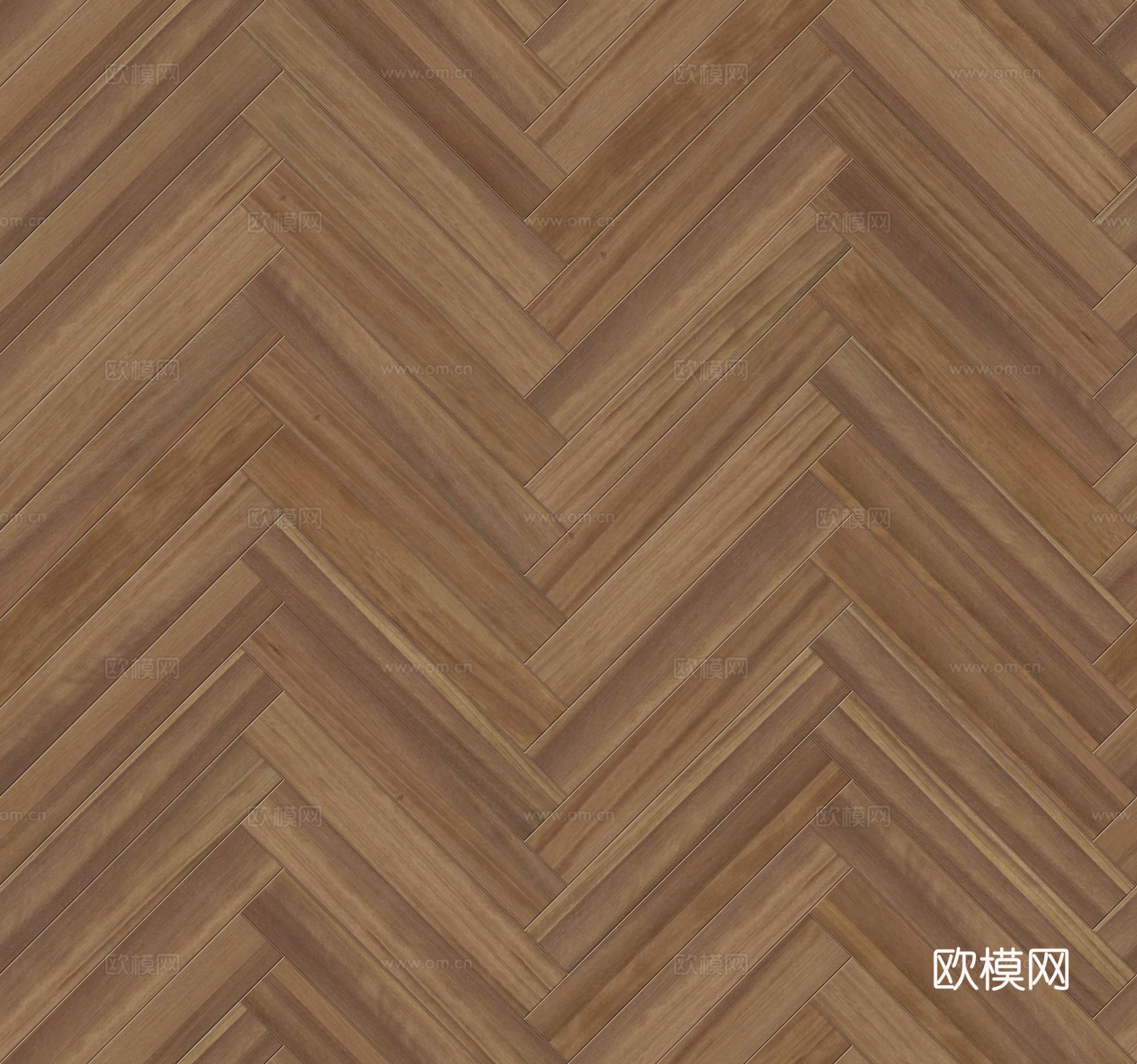 鱼骨纹错缝原木色实木地板108