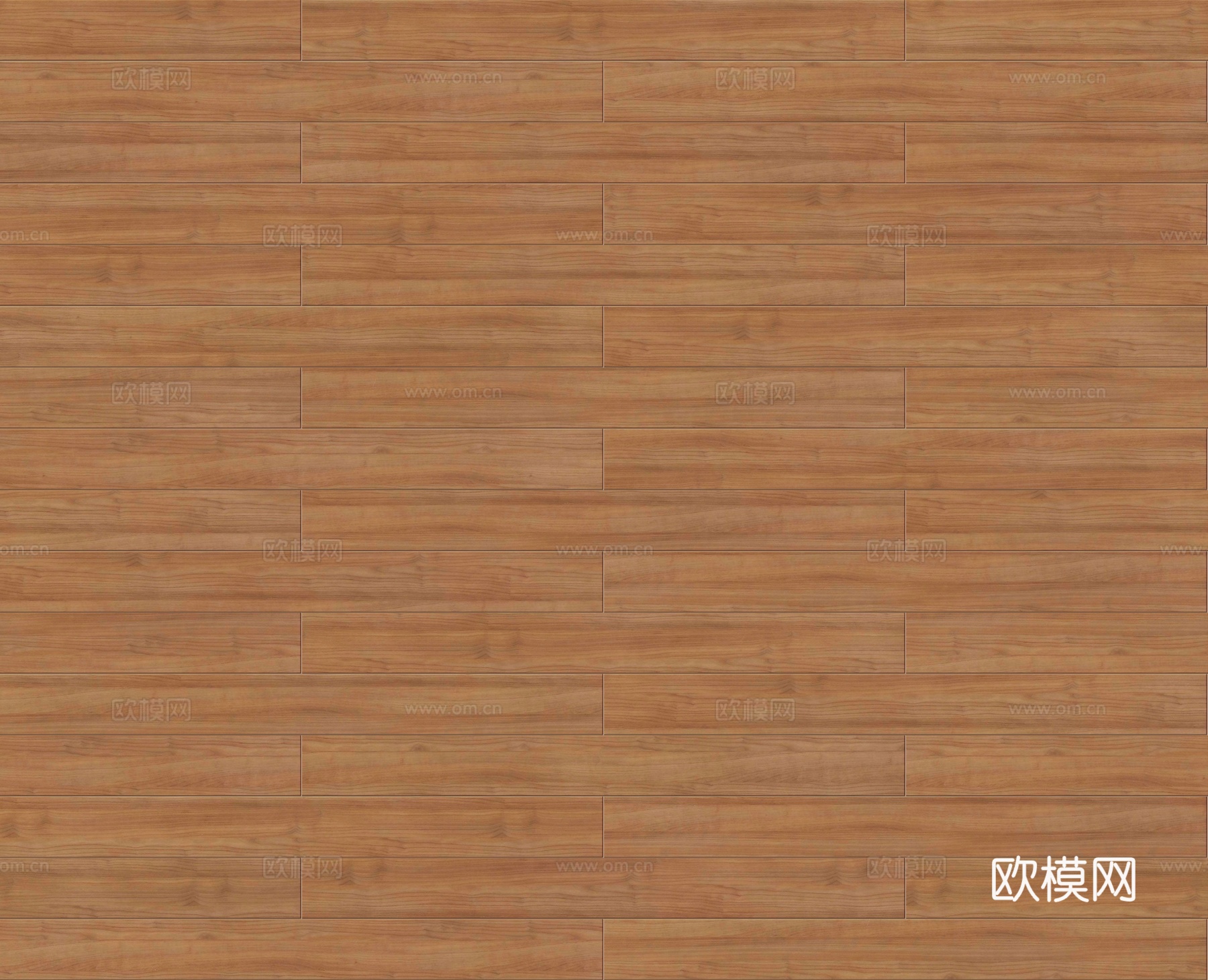 矩形错缝原木色实木地板166