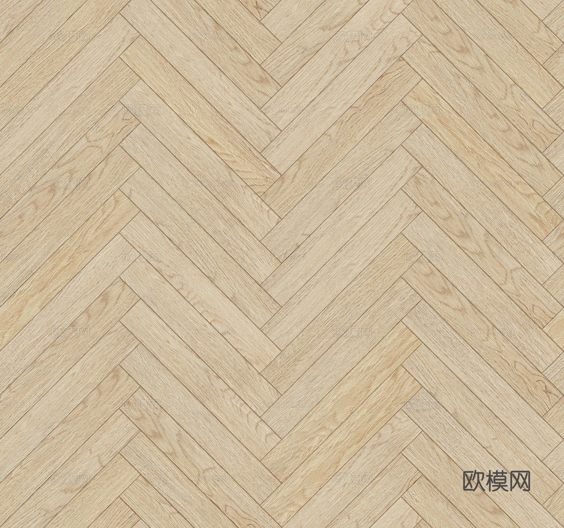 鱼骨纹错缝原木色实木地板111下载