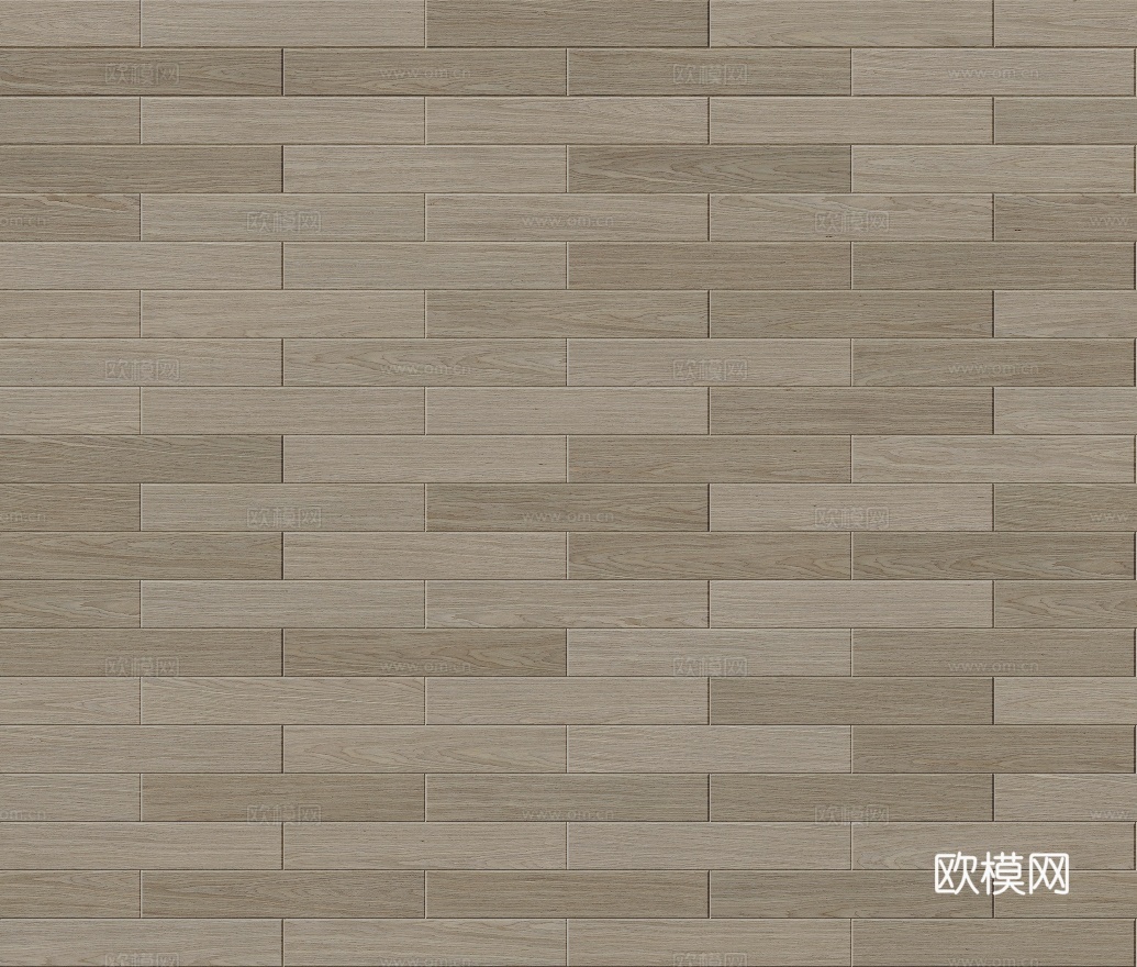 矩形错缝原木色实木地板41