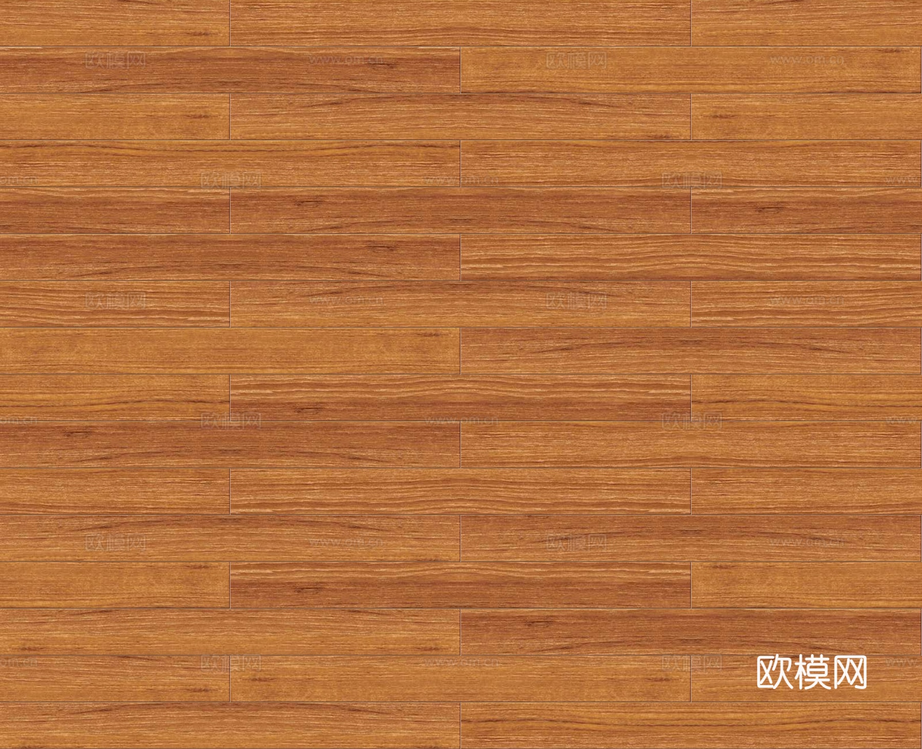 矩形错缝原木色实木地板176