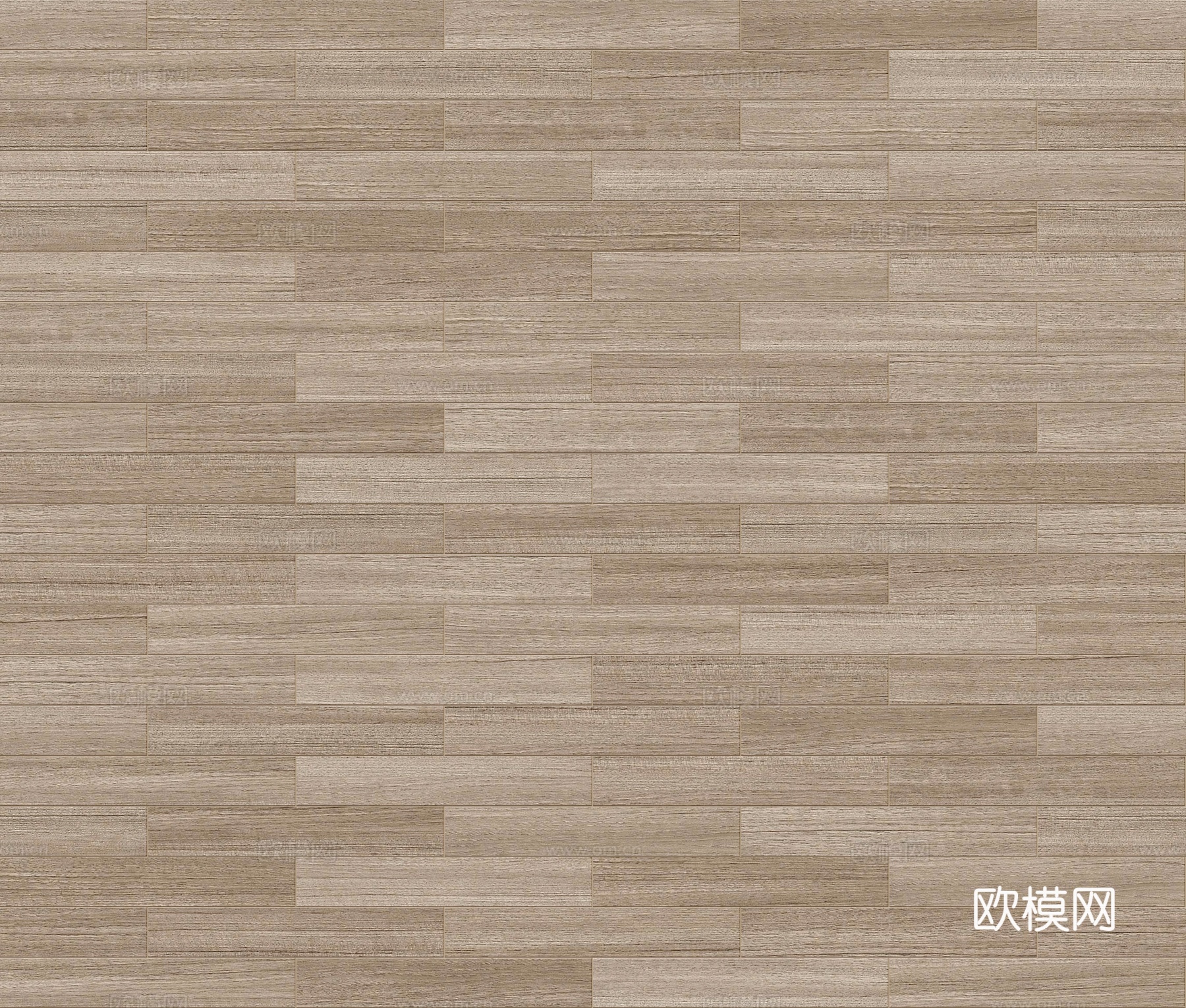 矩形错缝原木色实木地板12