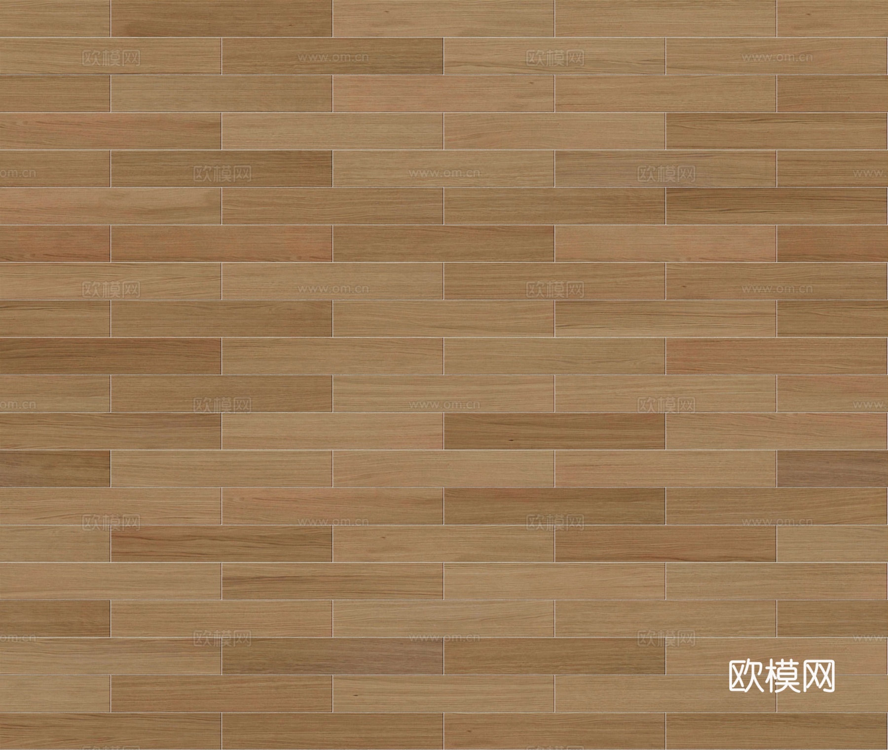 矩形错缝原木色实木地板73