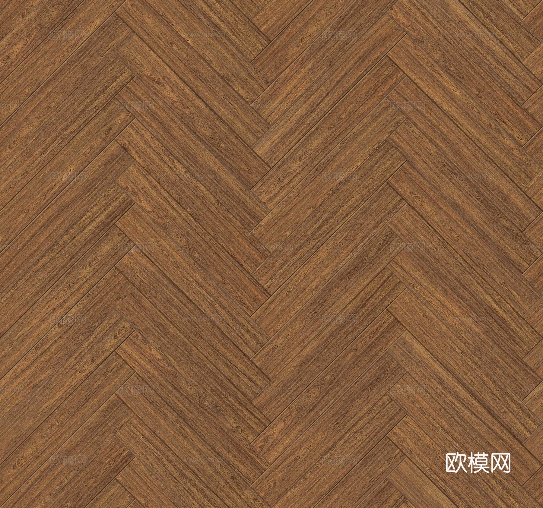 鱼骨纹错缝原木色实木地板139