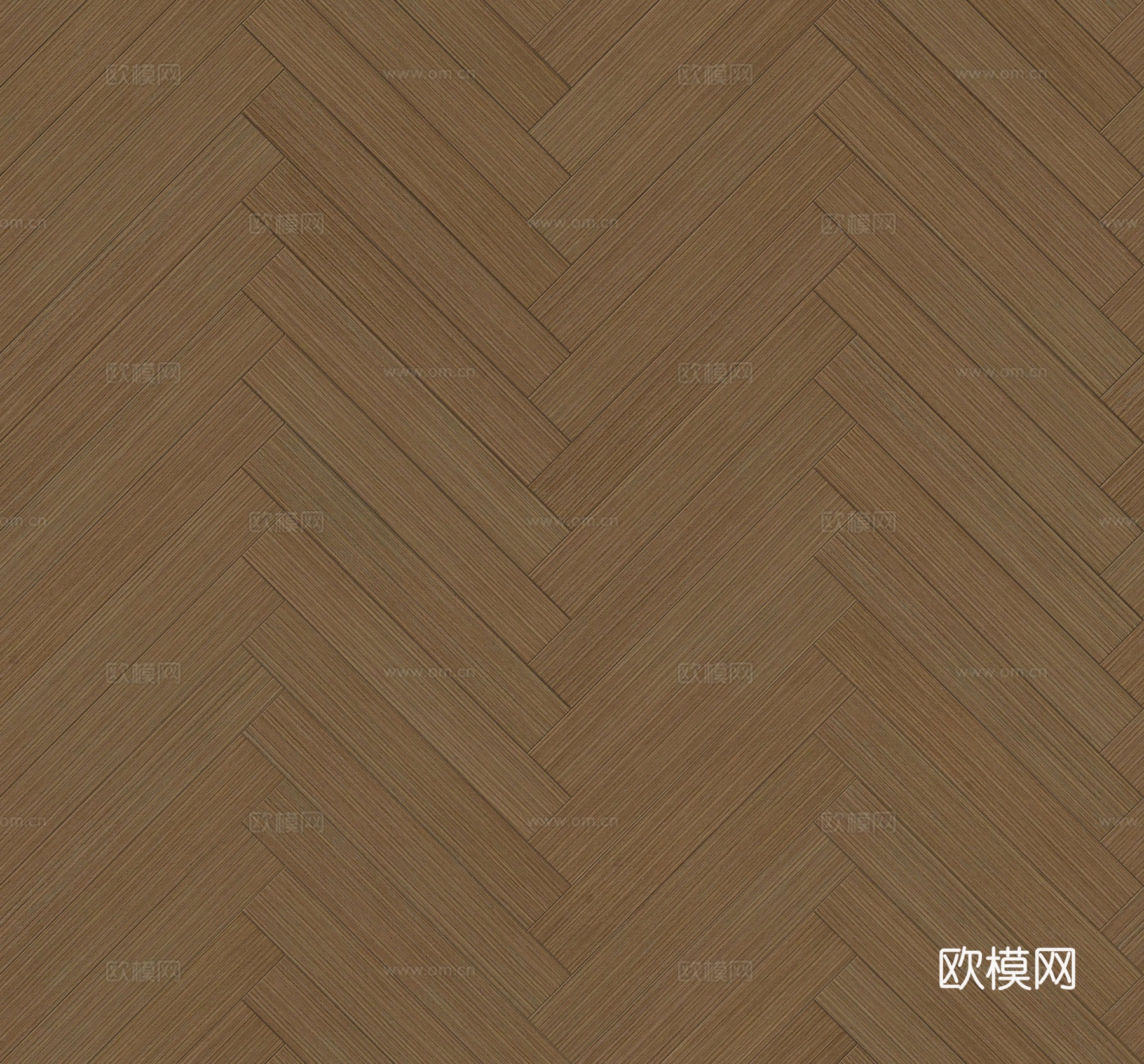 鱼骨纹错缝原木色实木地板34