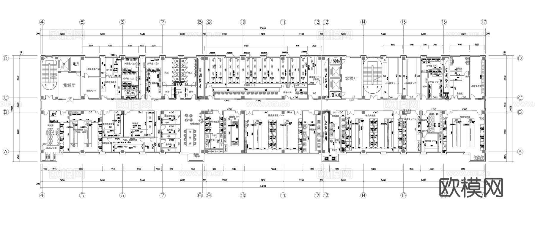 实验室 最新全套施工图合集cad施工图