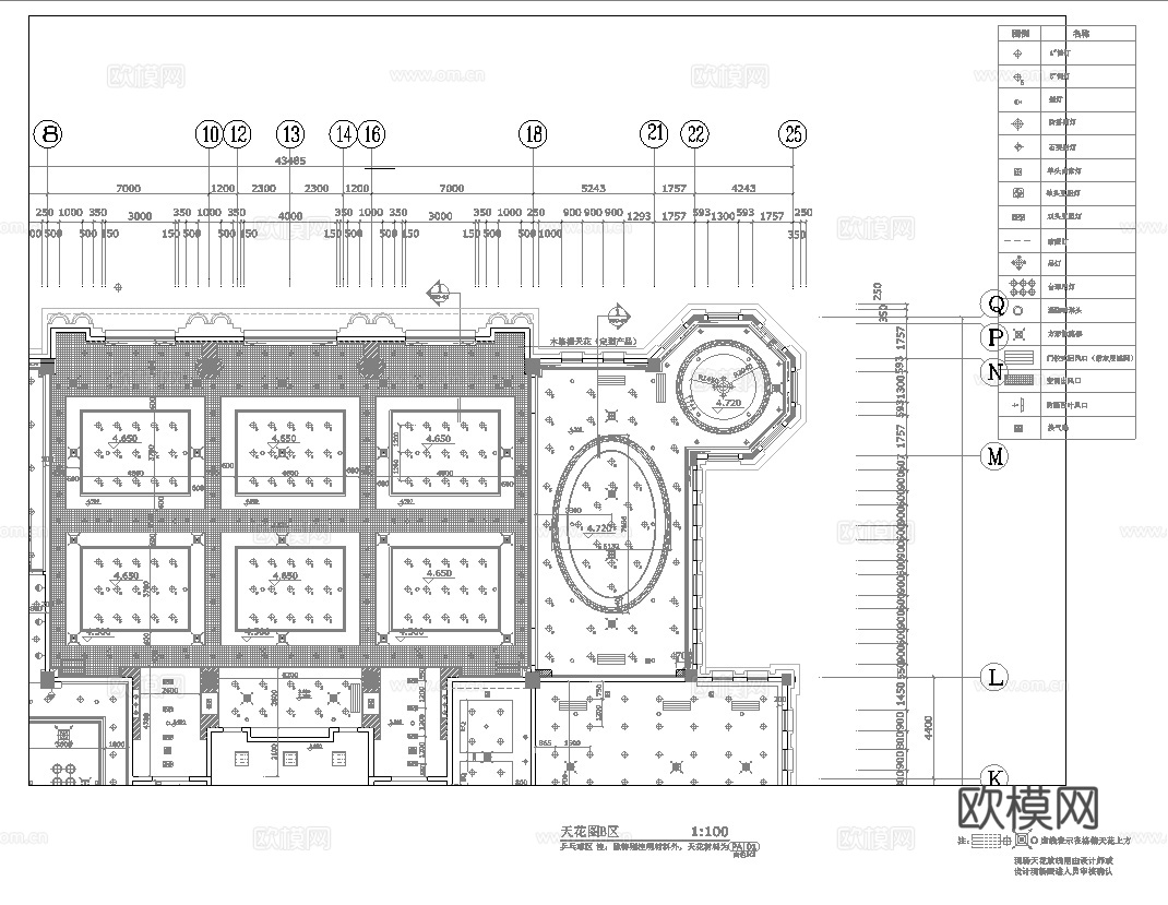 乒乒球馆 最新全套施工图合集cad施工图