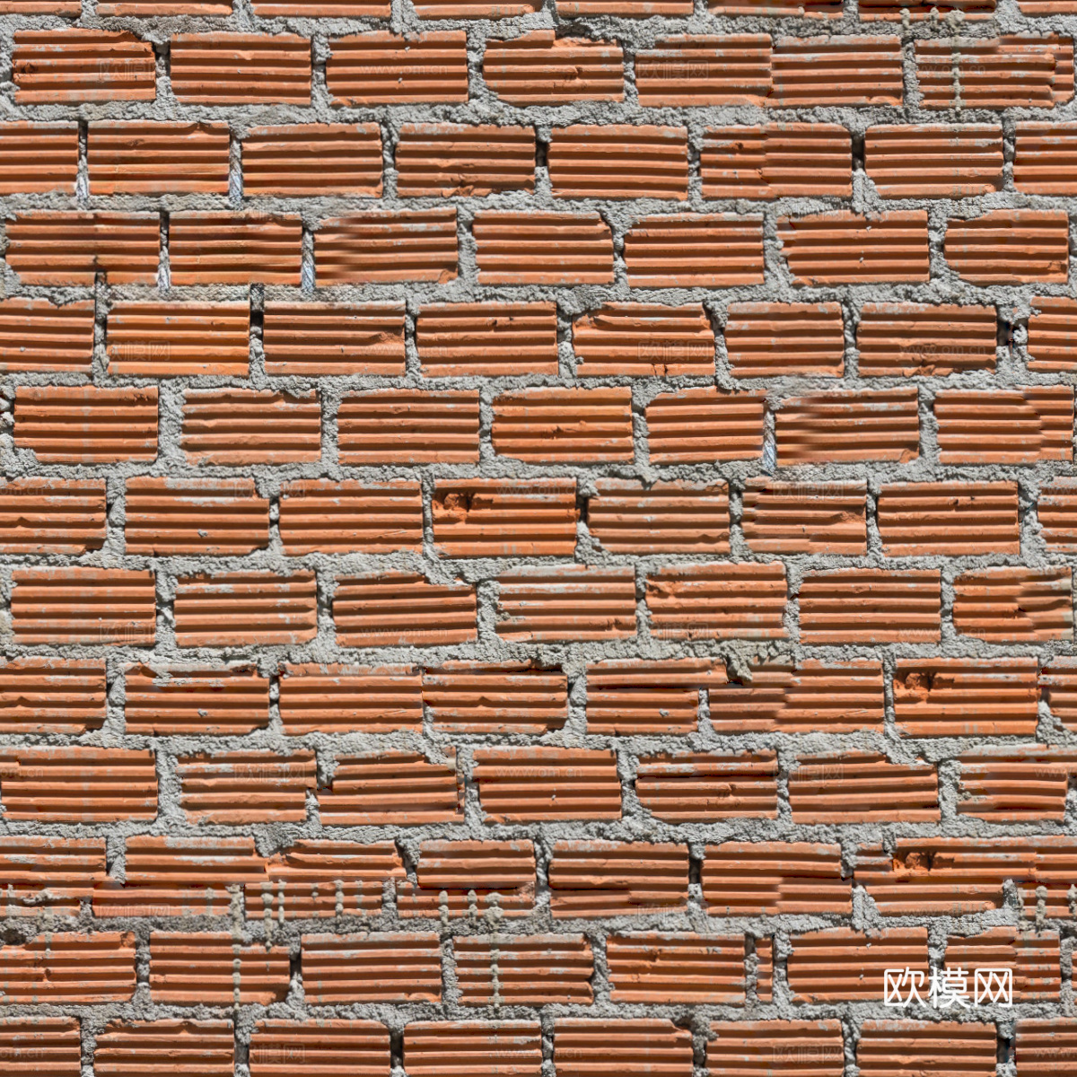 红砖墙面-红砖错缝墙面2105