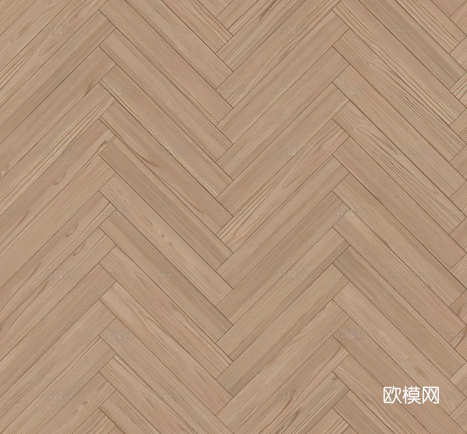 鱼骨纹错缝原木色实木地板36下载