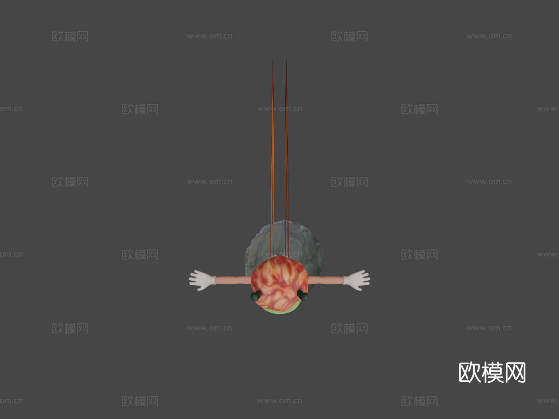 蝴蝶生物3d模型下载（渲染图6）