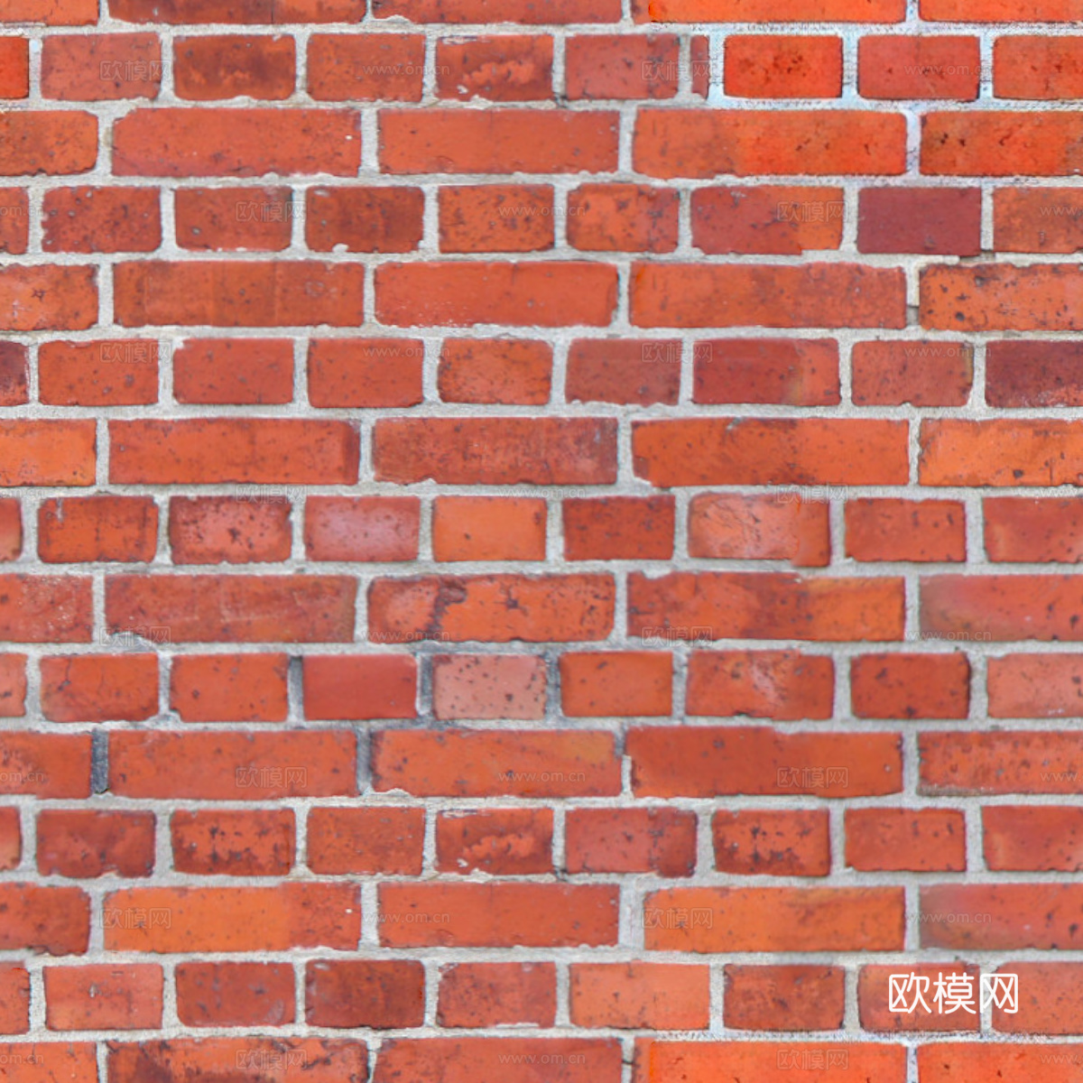 红砖墙面-红砖错缝墙面2100