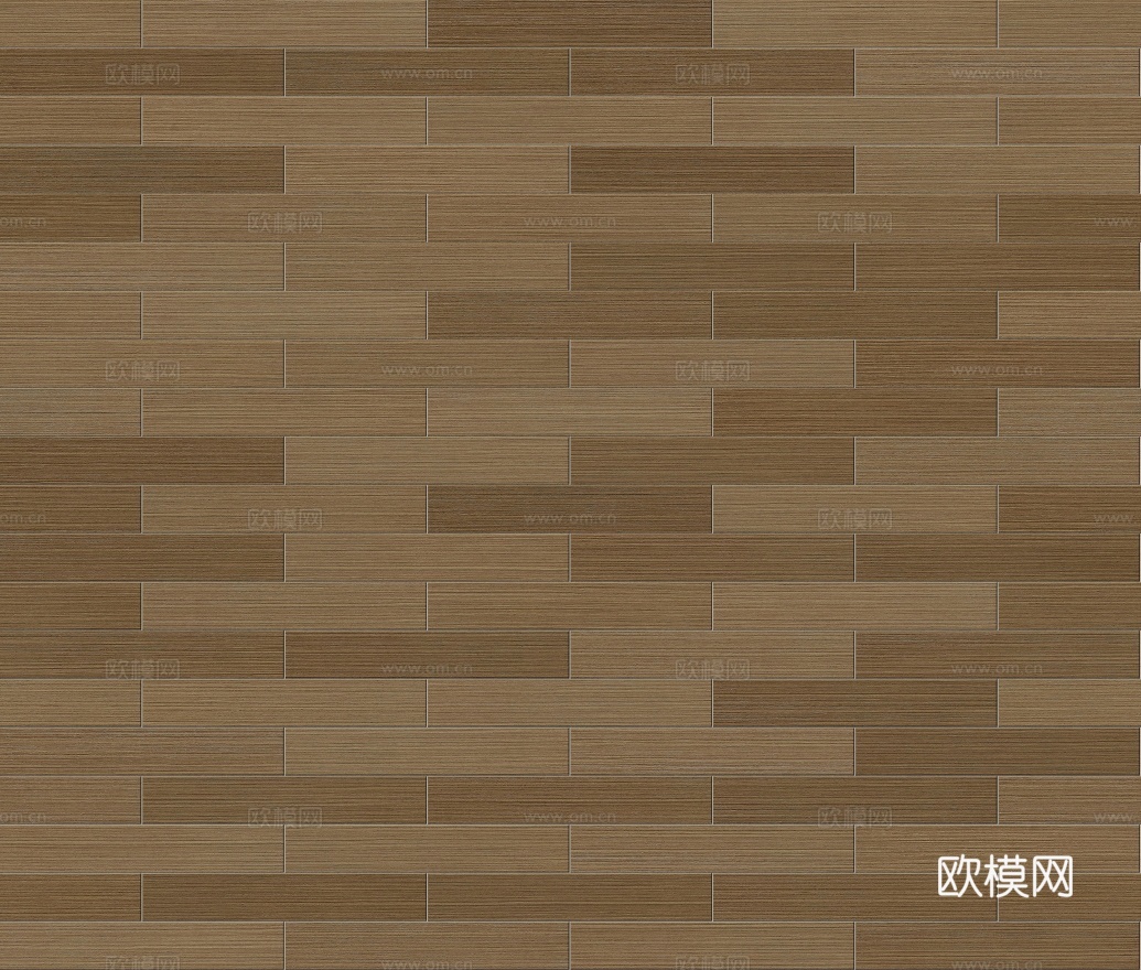 矩形错缝原木色实木地板37