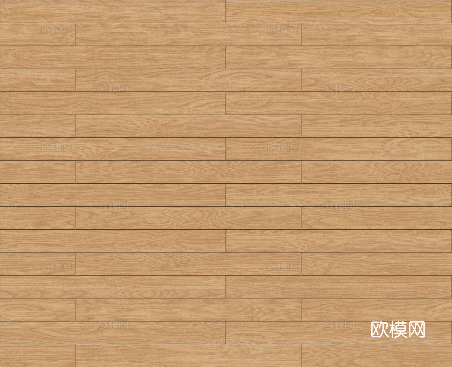 矩形错缝原木色实木地板19