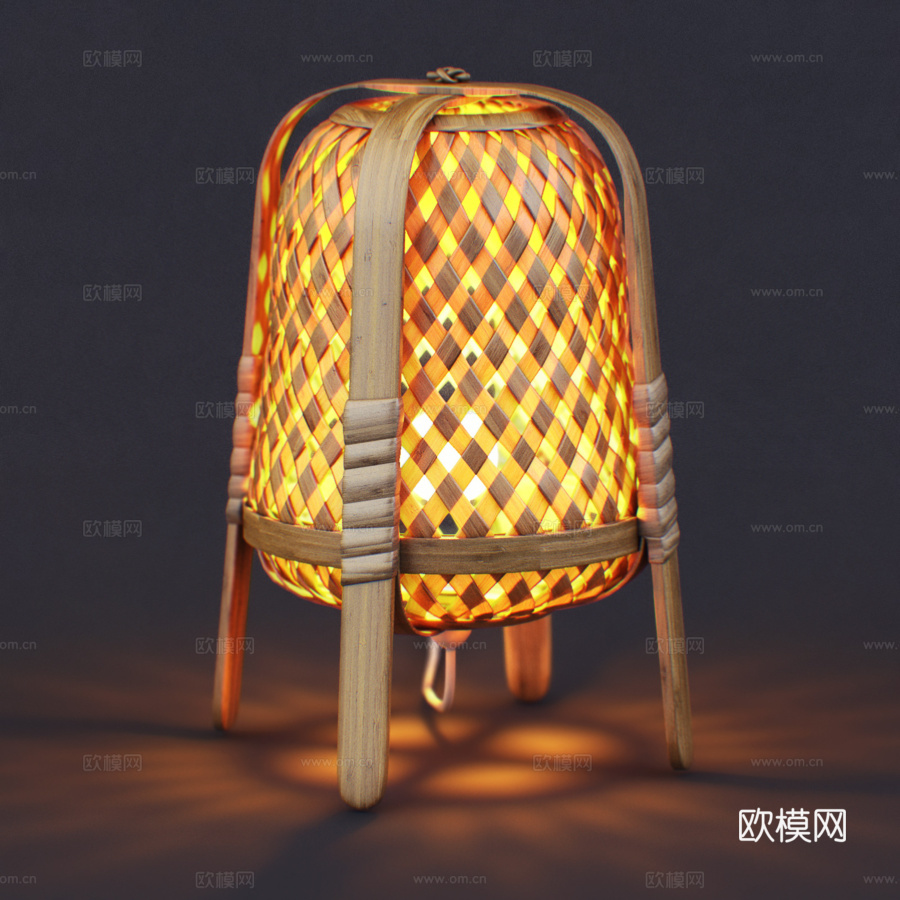 宜家KNIKSHULT台灯3d模型下载