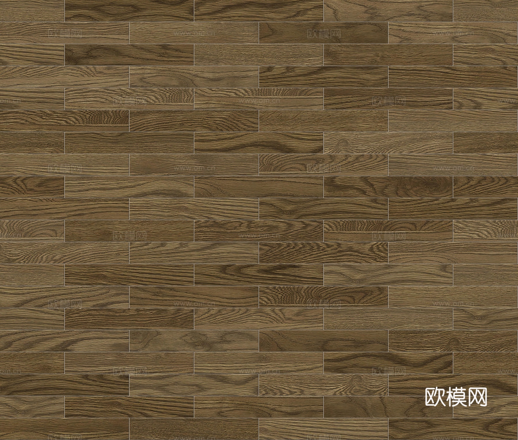 矩形错缝原木色实木地板35