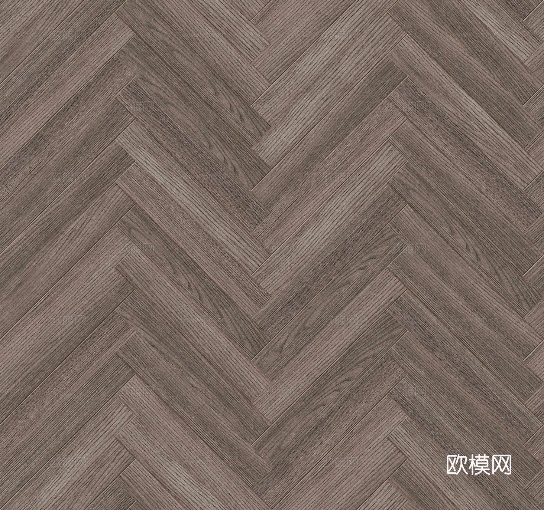 鱼骨纹错缝原木色实木地板114