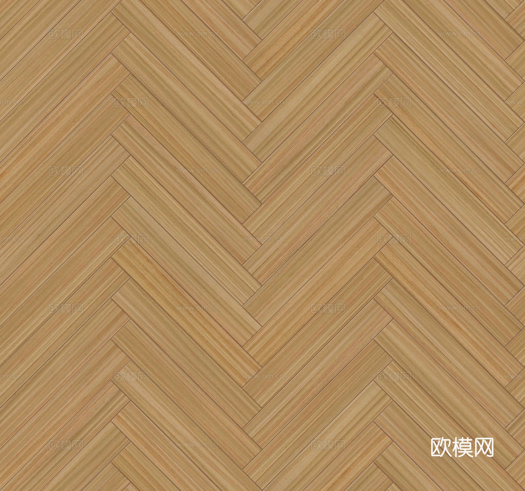 鱼骨纹错缝原木色实木地板66下载