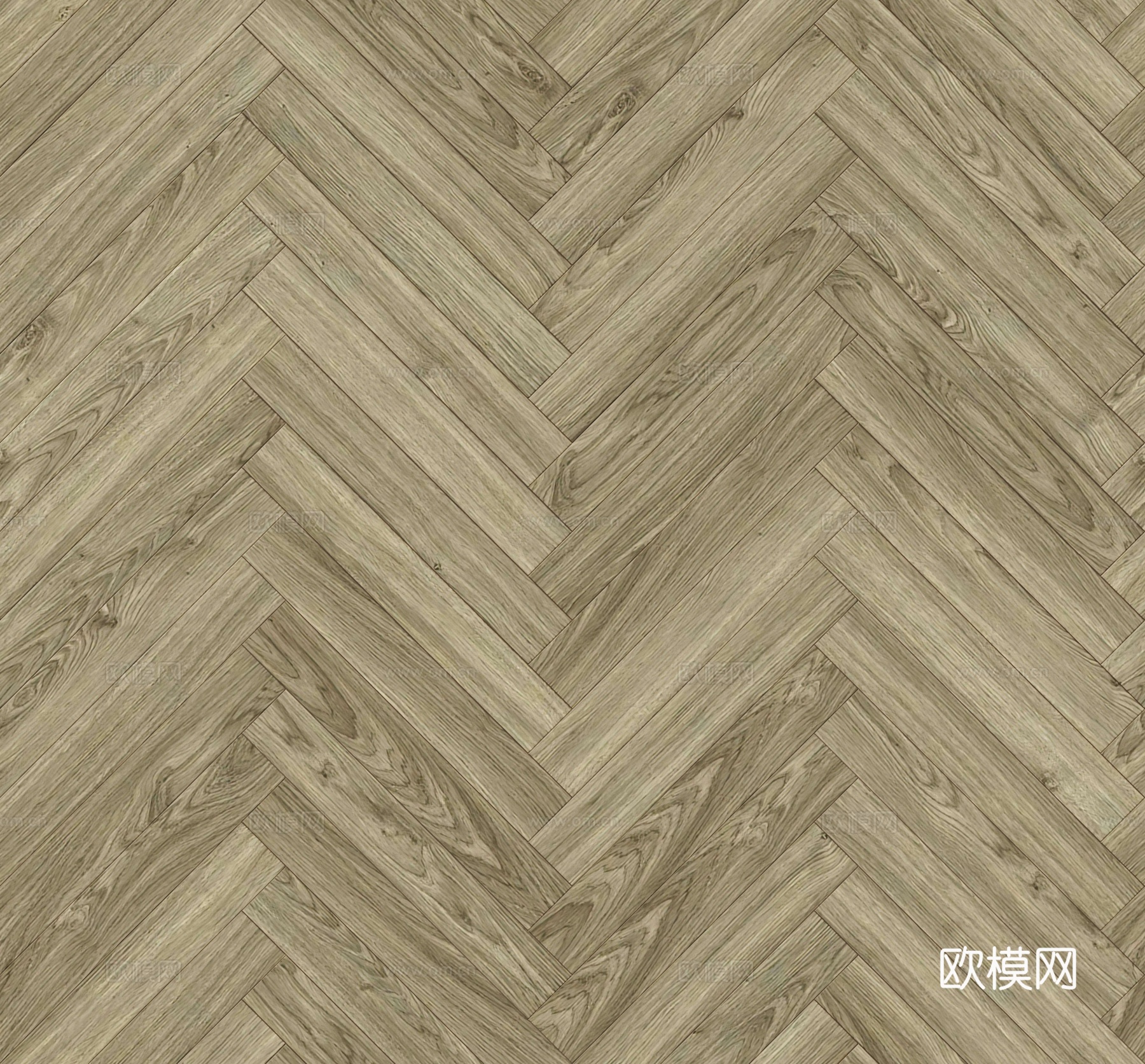 鱼骨纹错缝原木色实木地板53