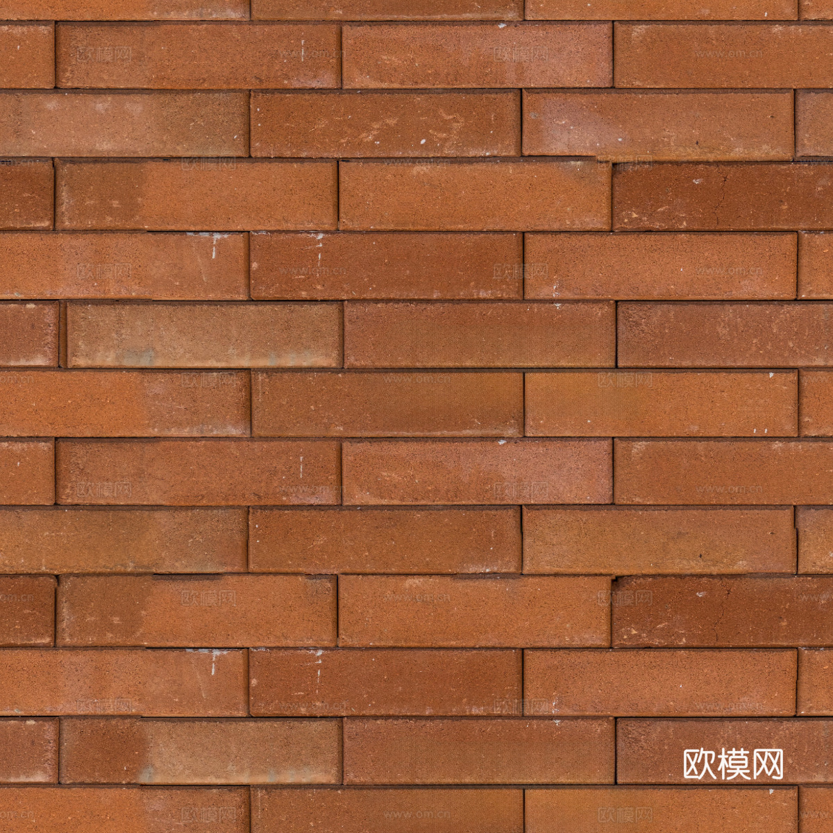 红砖墙面-红砖错缝墙面2076