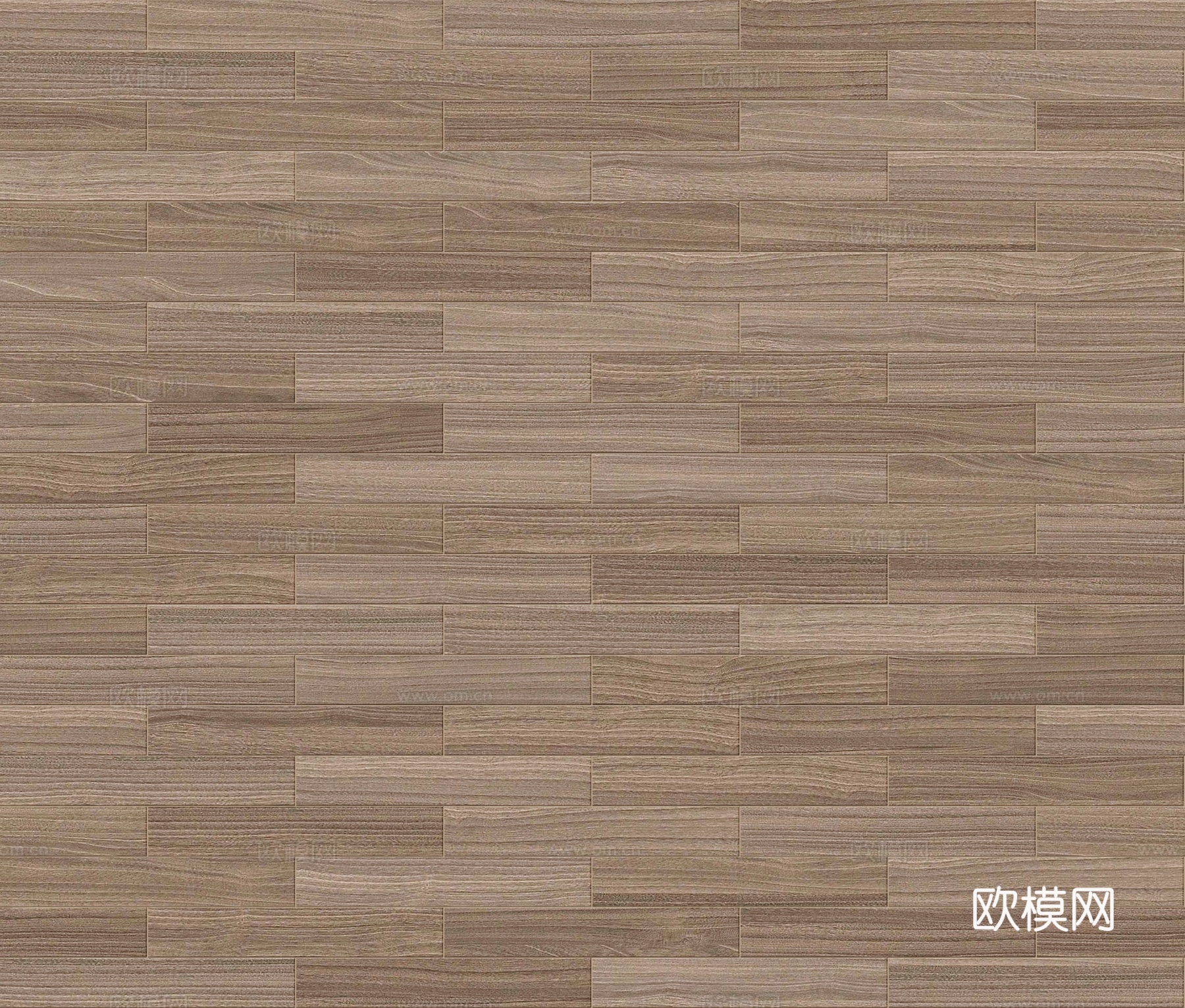 矩形错缝原木色实木地板14