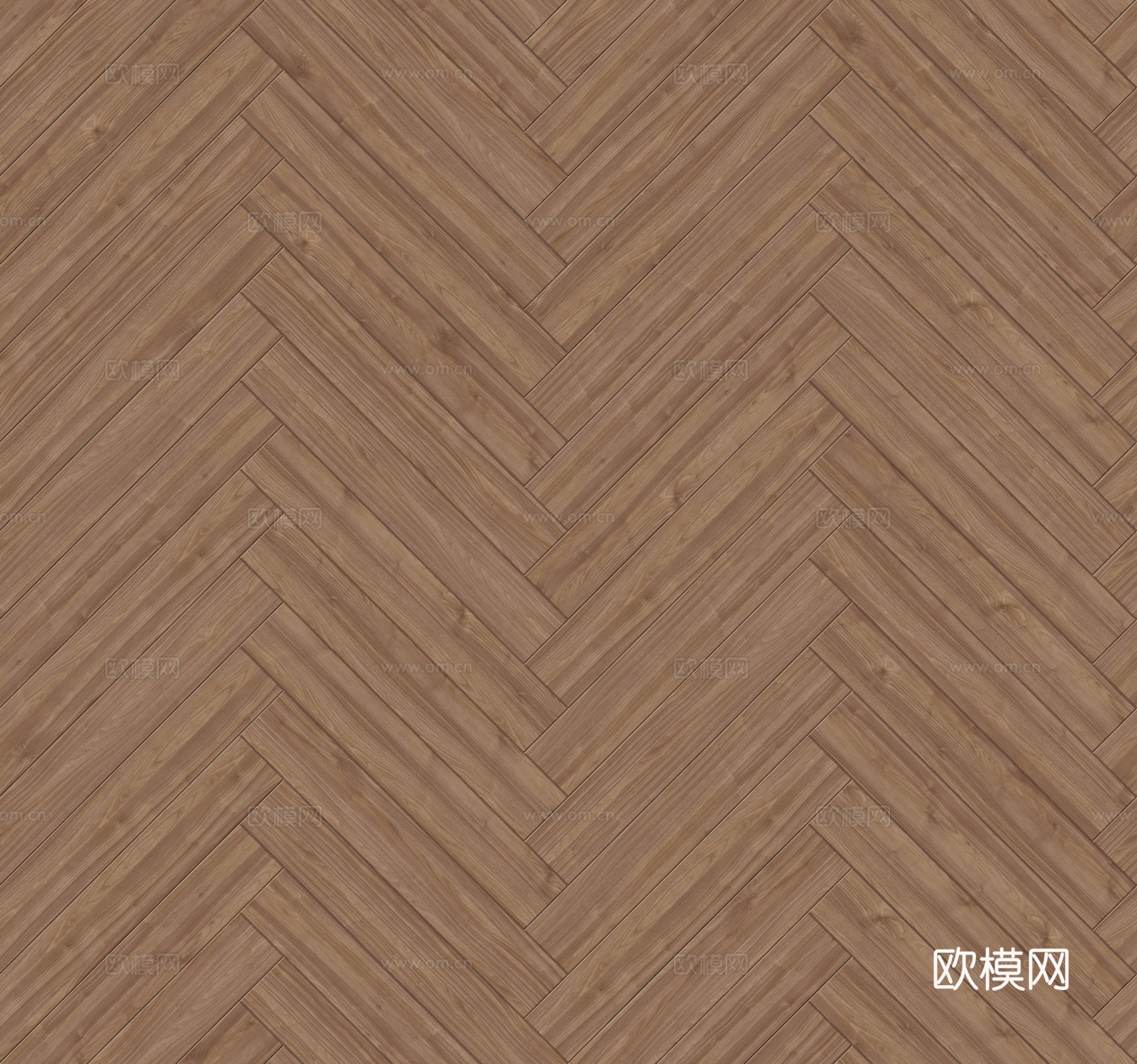 鱼骨纹错缝原木色实木地板171