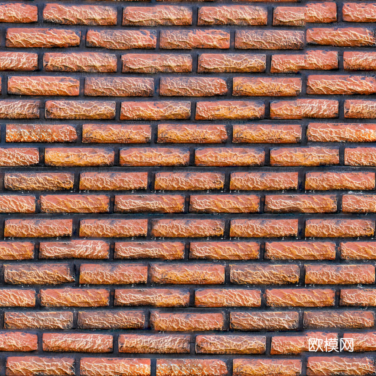 红砖墙面-红砖错缝墙面1990下载