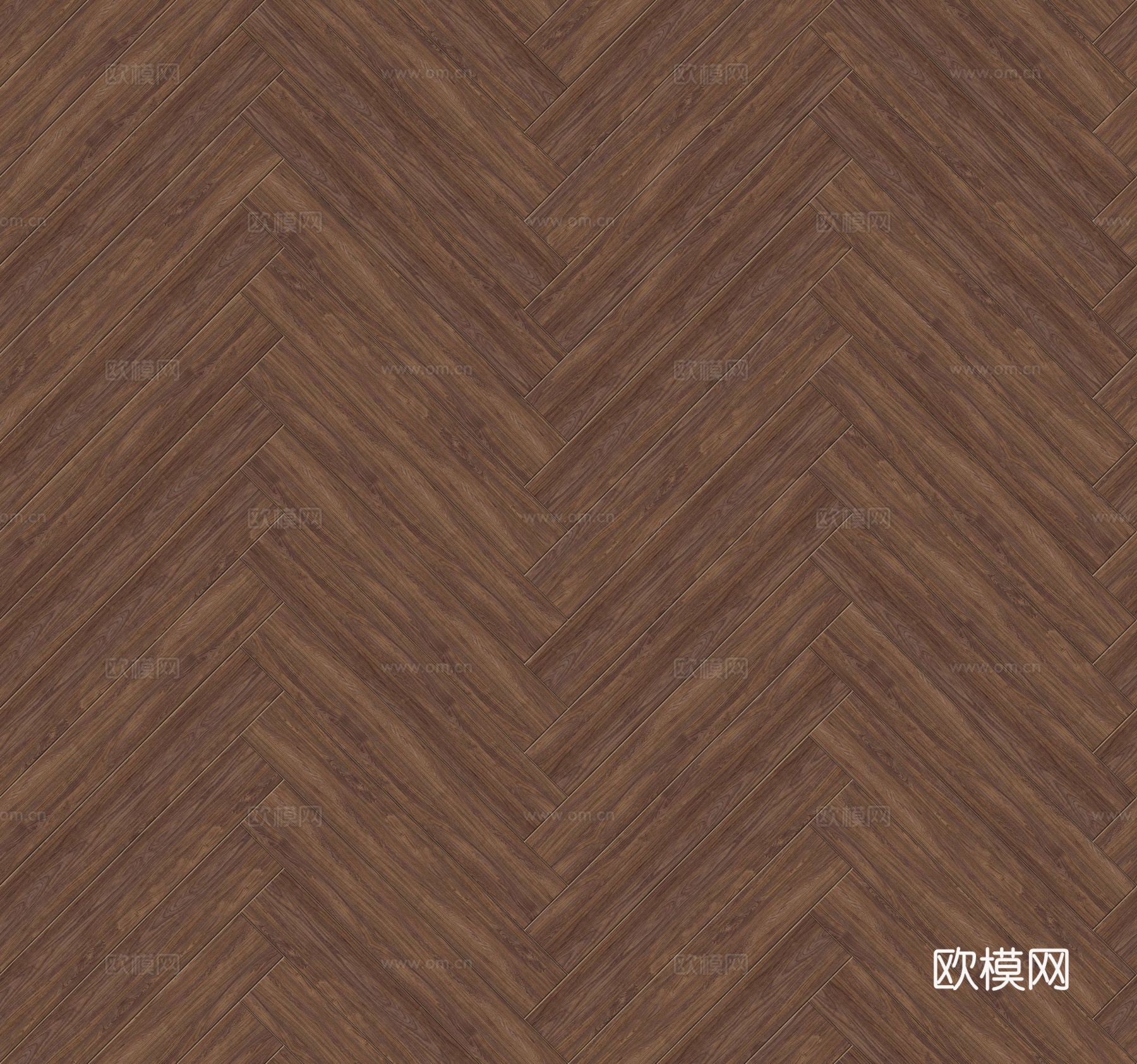 鱼骨纹错缝原木色实木地板172