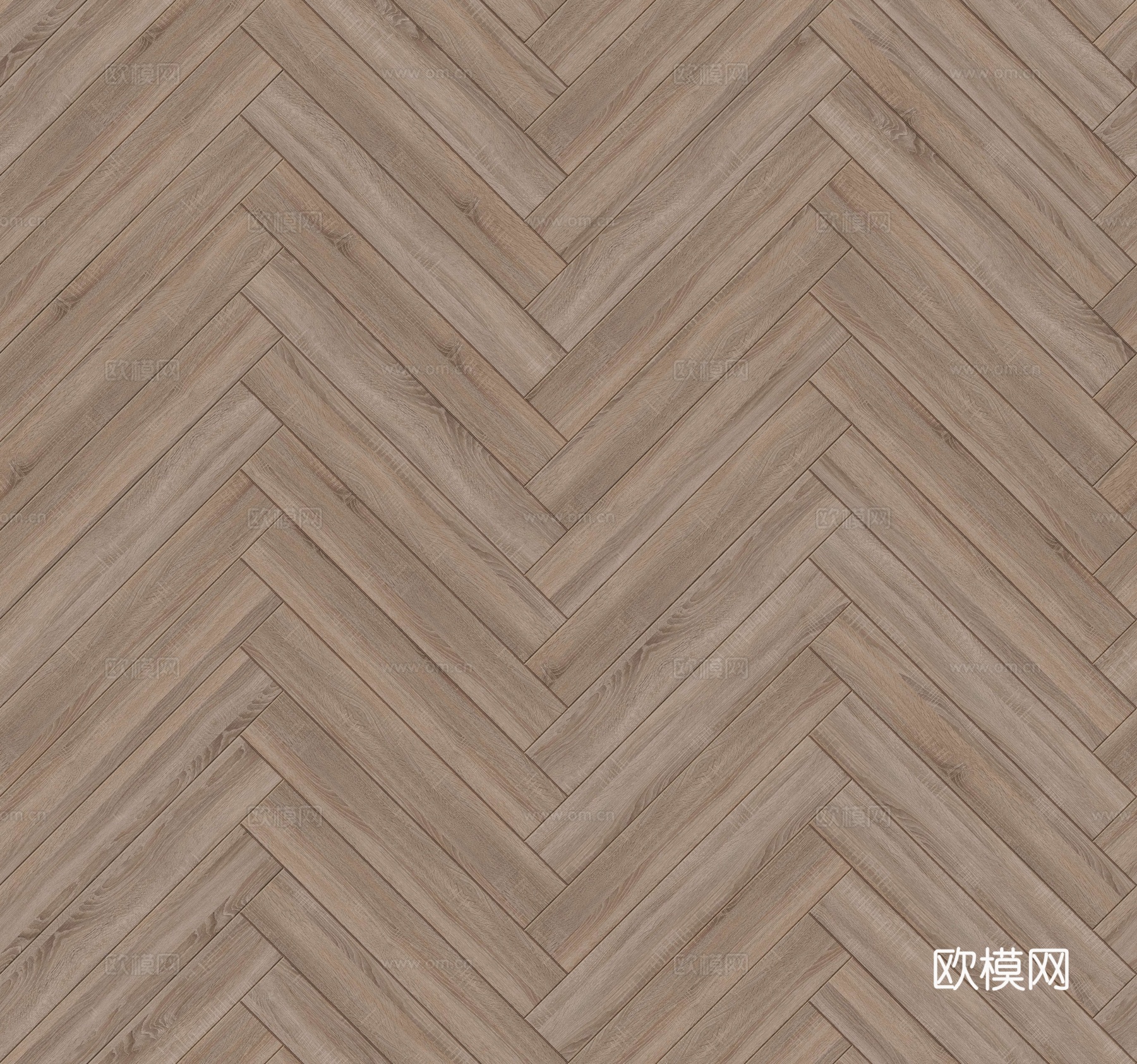 鱼骨纹错缝原木色实木地板167