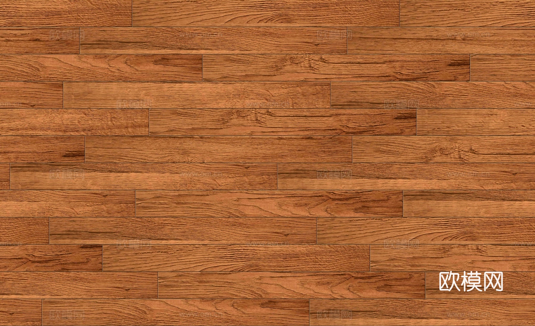 矩形错缝原木色实木地板57