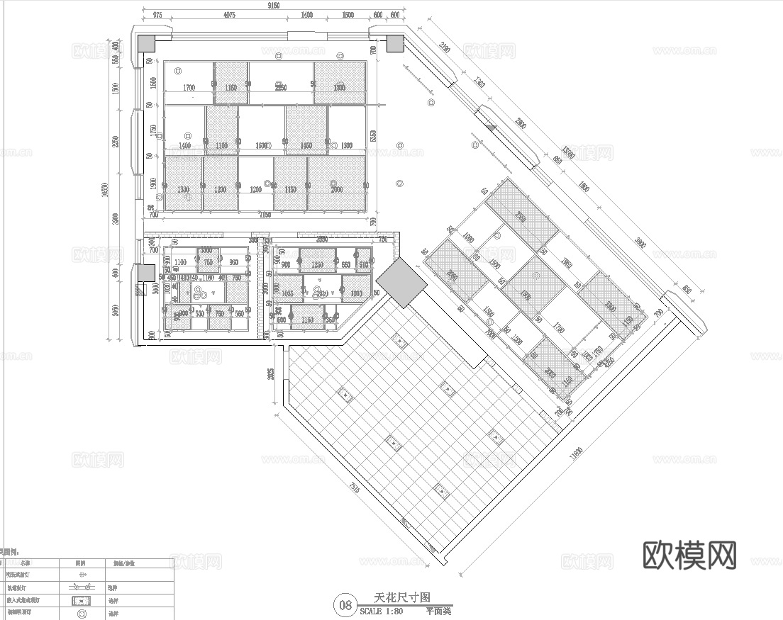 韩式烤肉店 最新全套施工图合集cad施工图