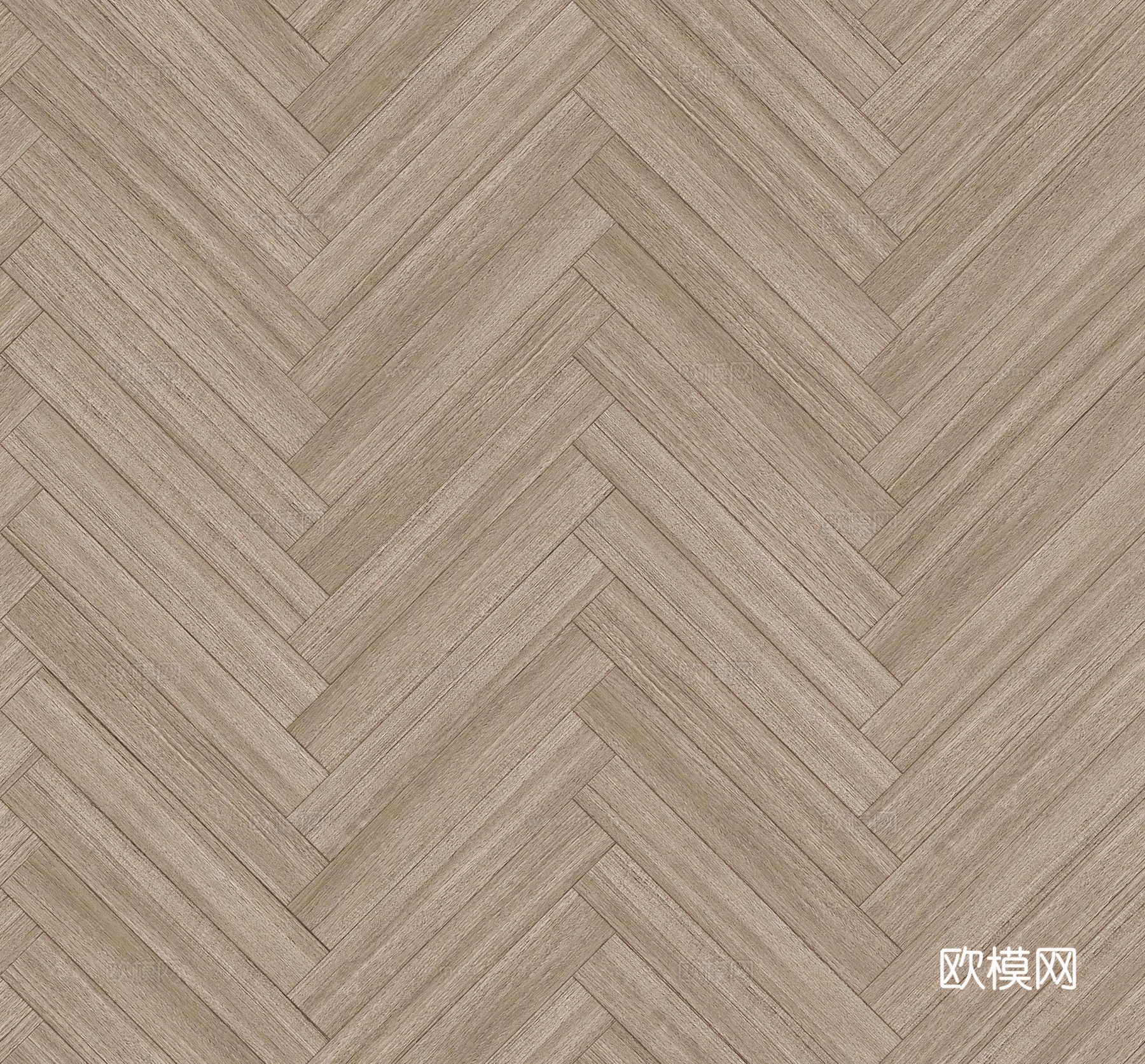 鱼骨纹错缝原木色实木地板14