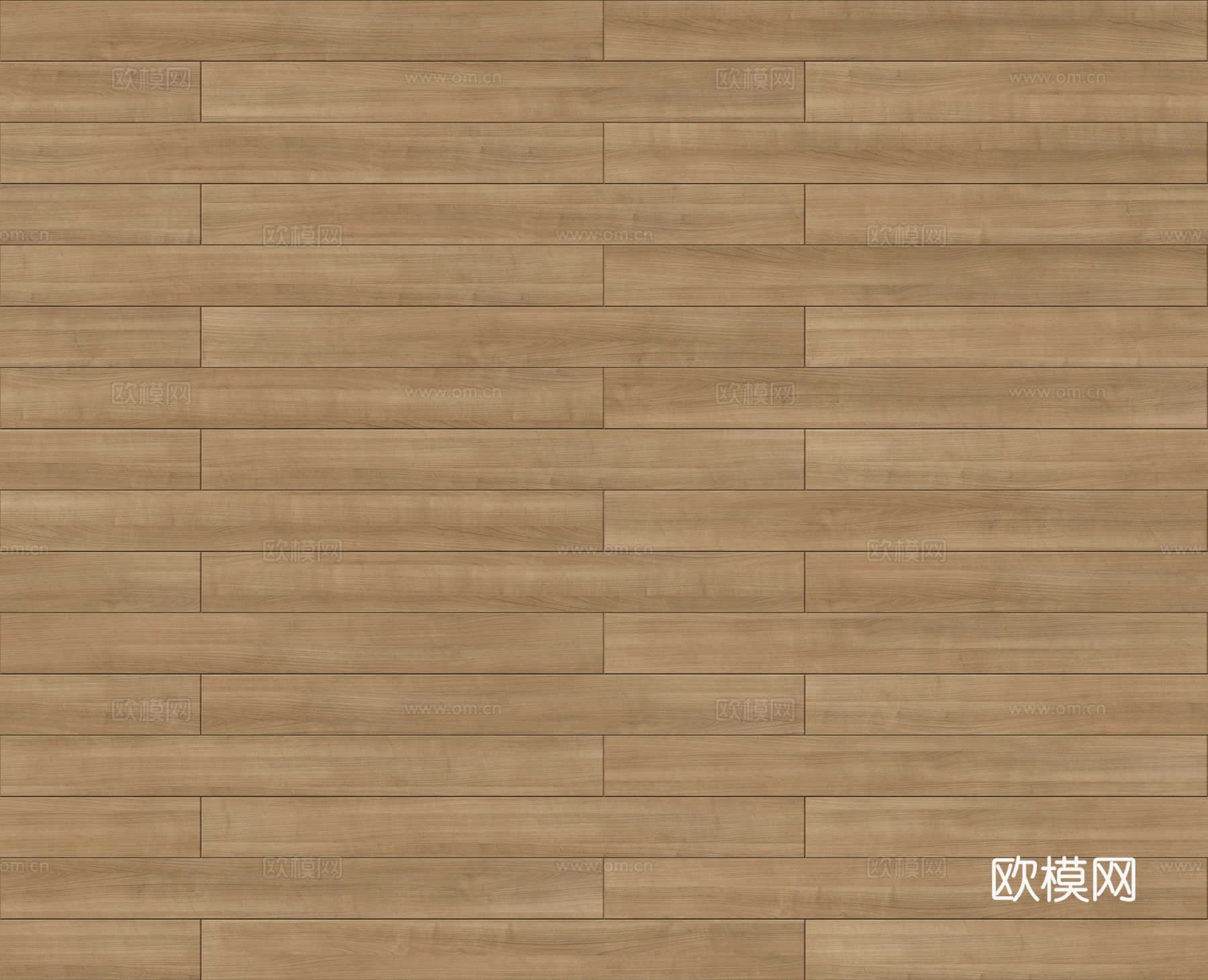 矩形错缝原木色实木地板72