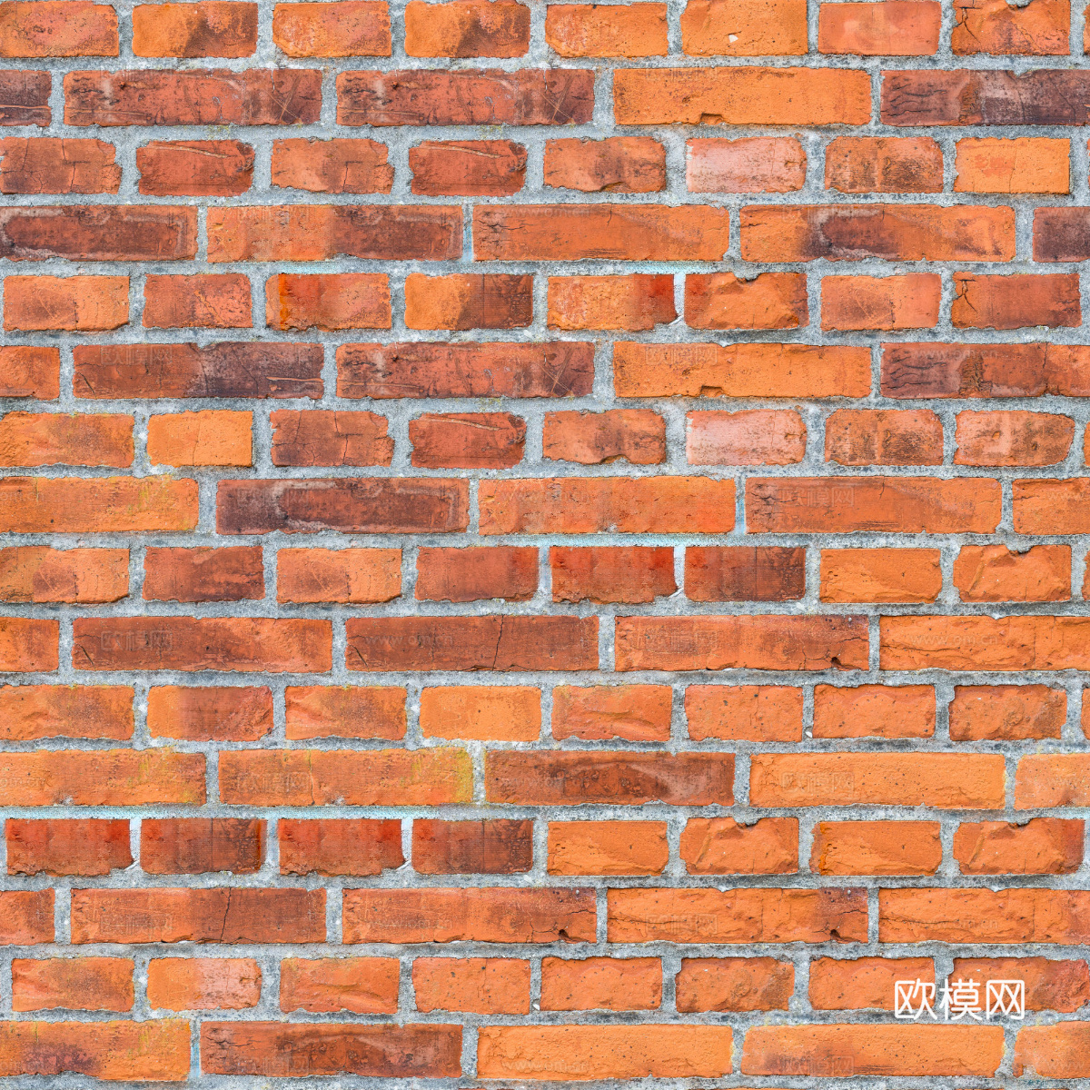 红砖墙面-红砖错缝墙面2063