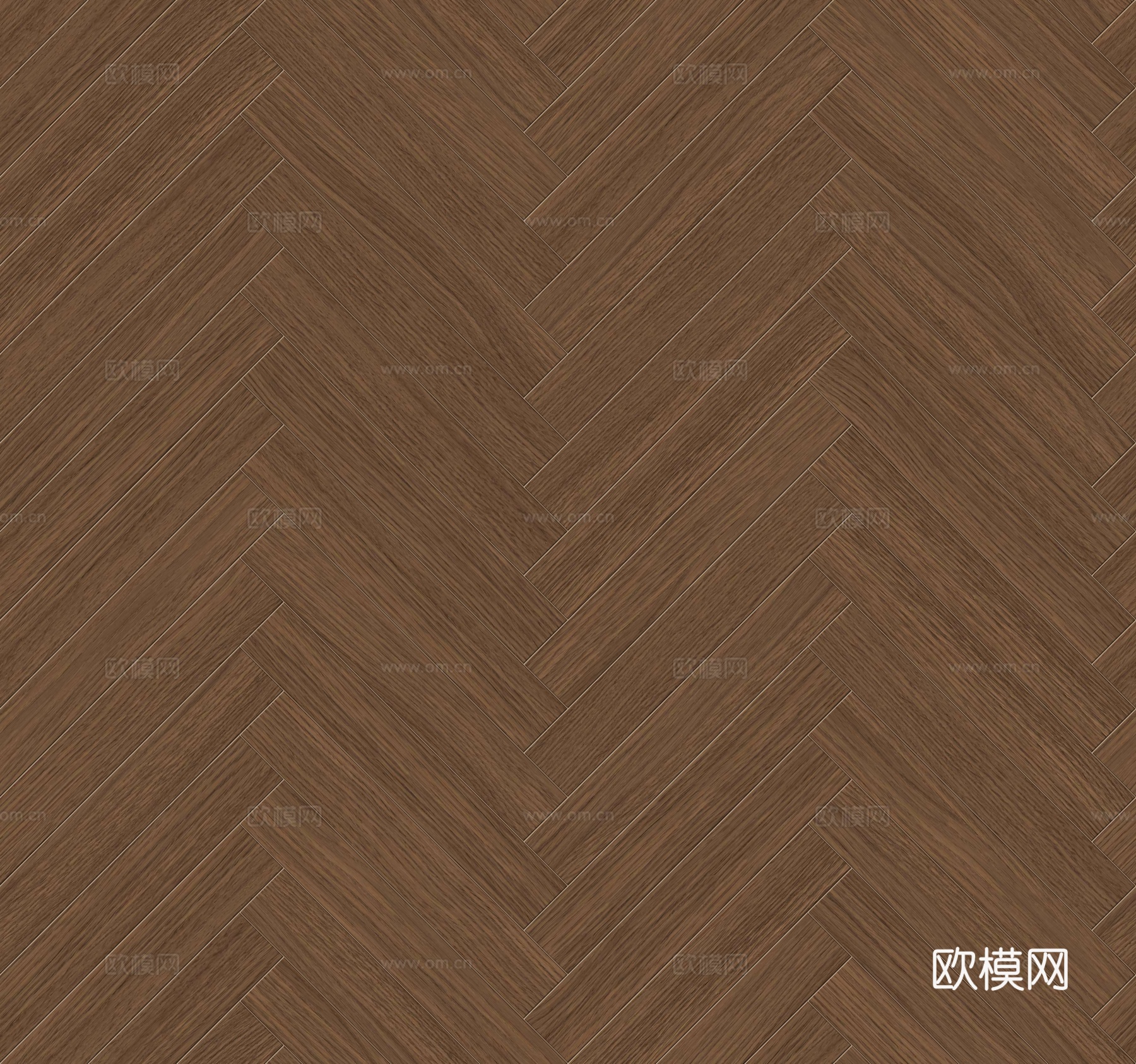 鱼骨纹错缝原木色实木地板113