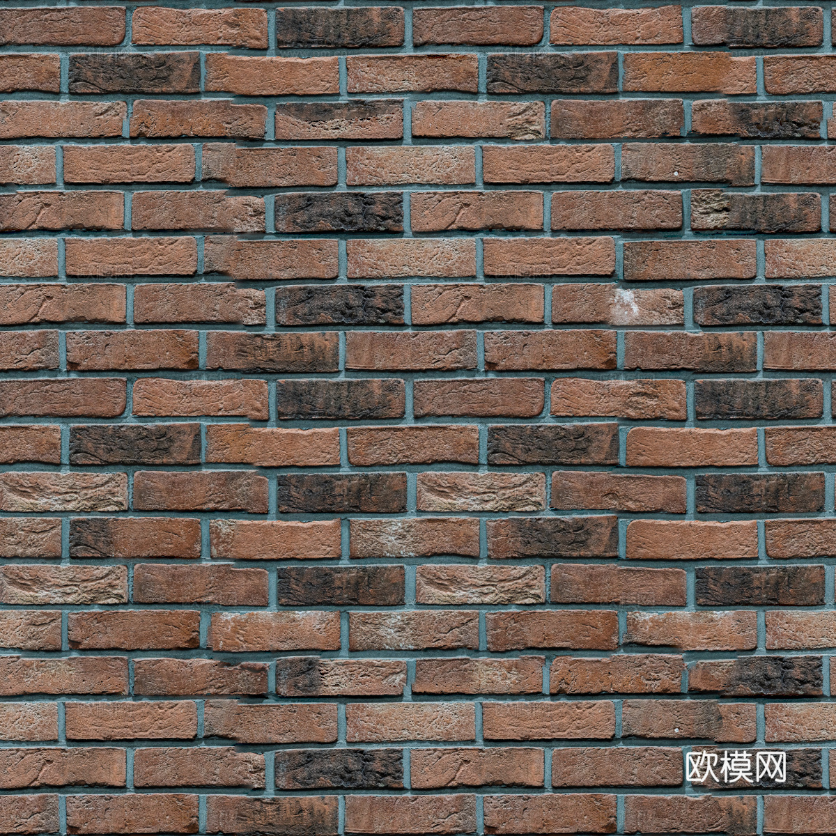 红砖墙面-红砖错缝墙面146下载