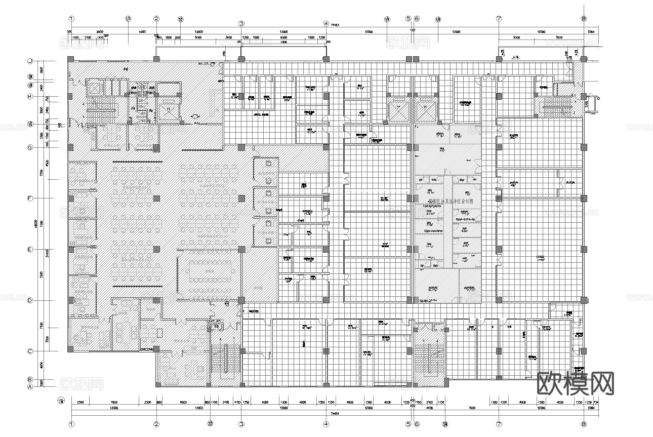 实验室 最新平面施工图合集cad施工图
