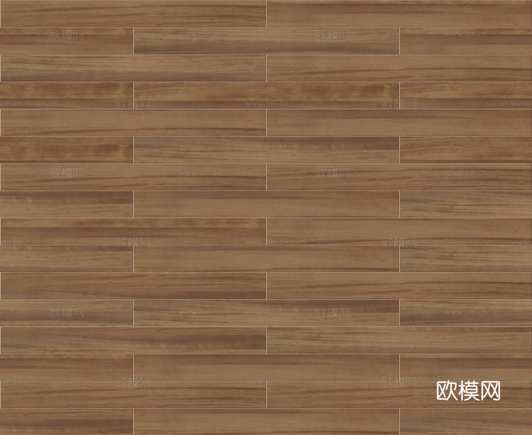 矩形错缝原木色实木地板108