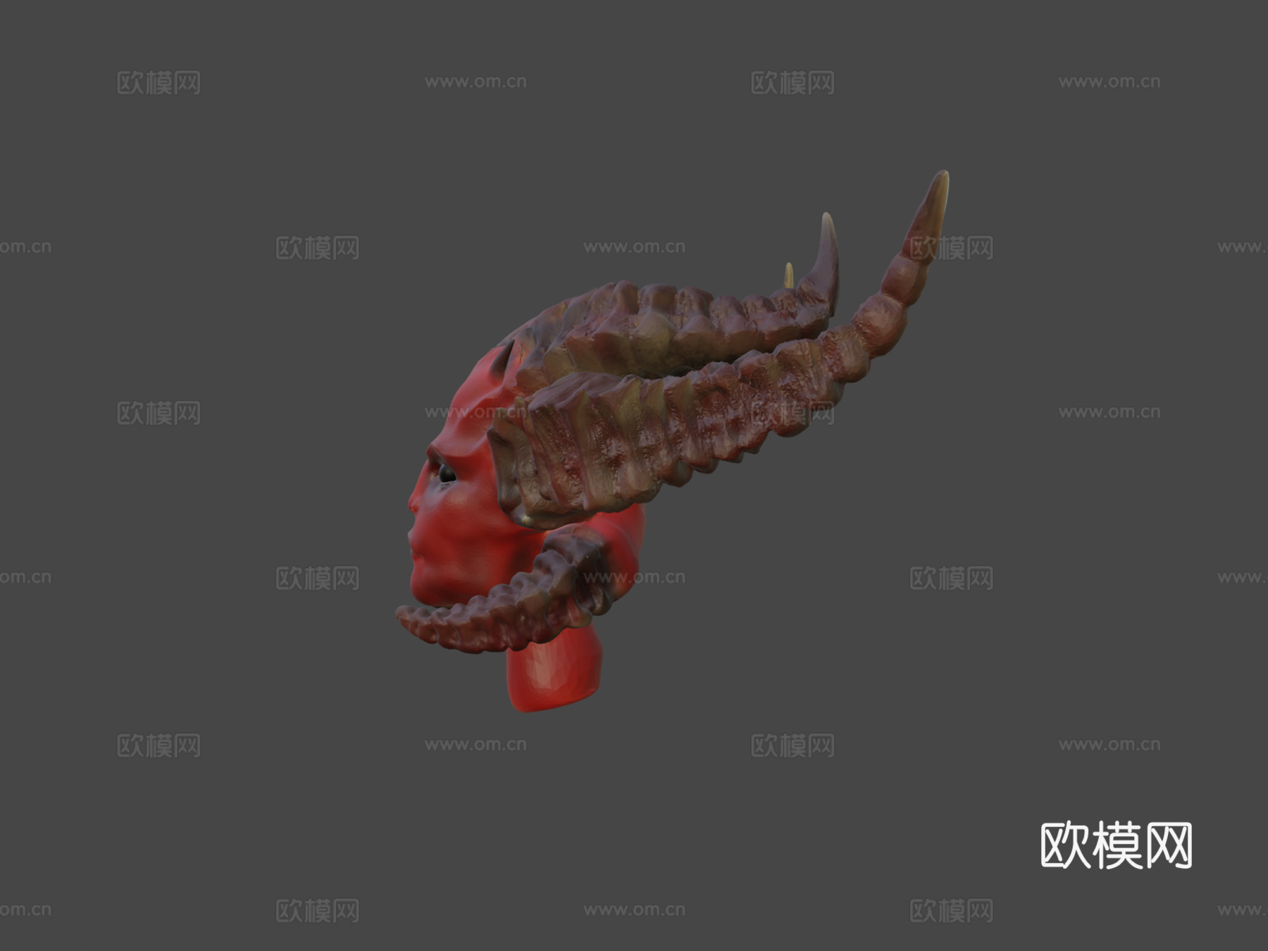 莉莉丝恶魔3d模型下载（渲染图7）